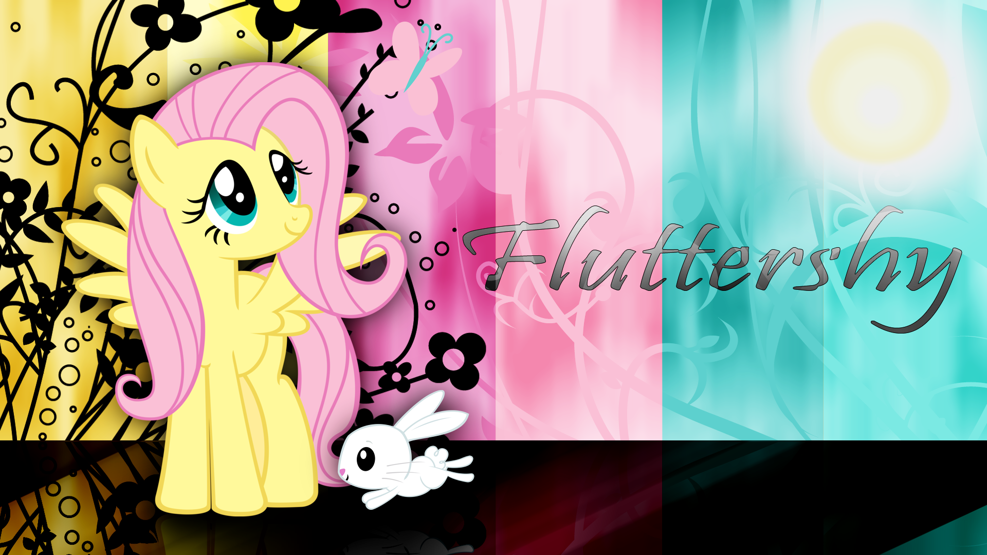 Fluttershy Wallpaper by Waranto