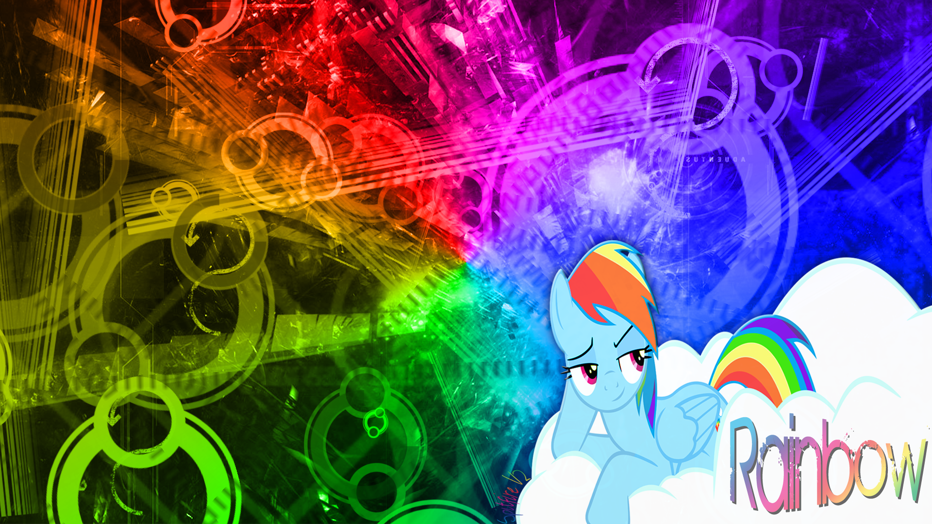 Rainbows, coolness and stuff by FknSpitfire and Santafer