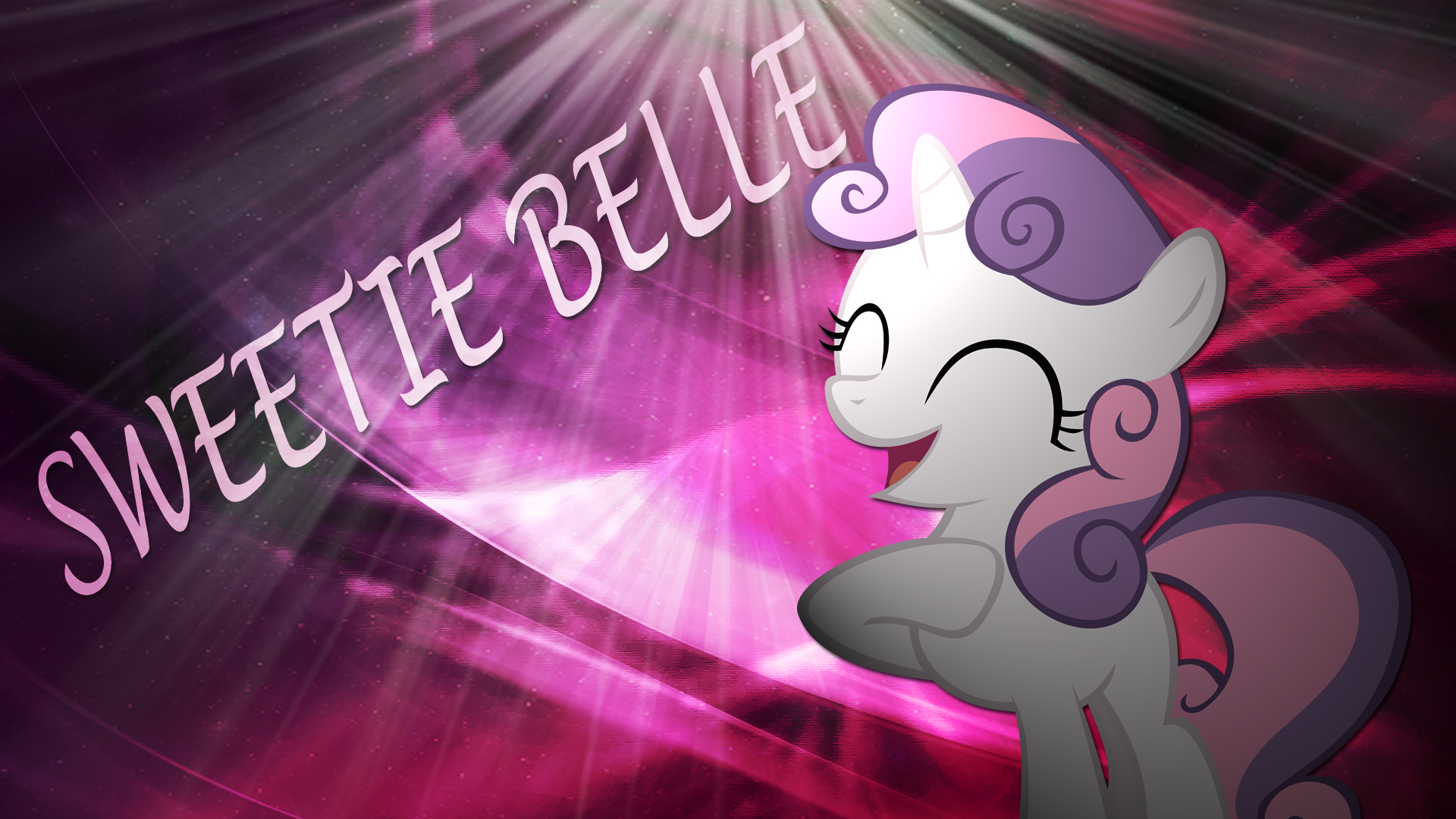 Sweetie Belle Wallpaper by Pangbot and TygerxL