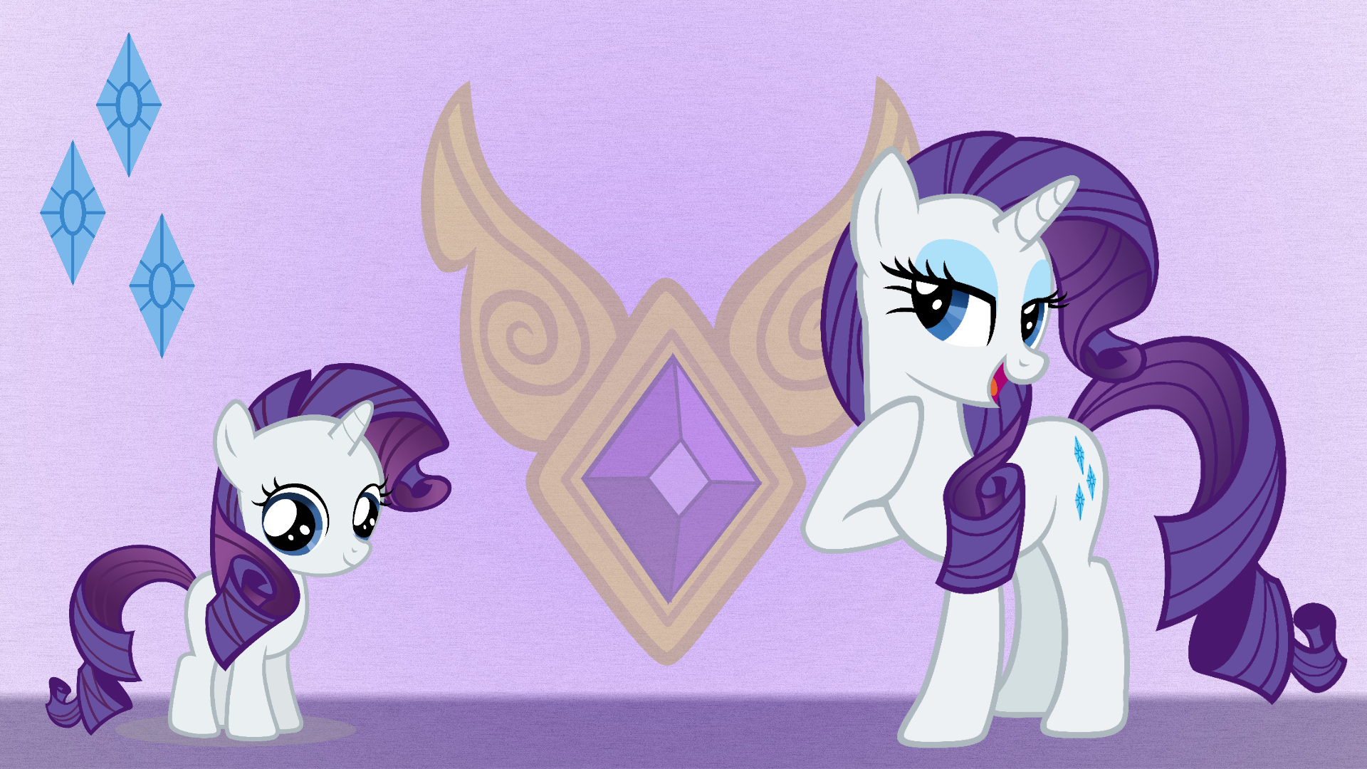 Rarity Wallpaper by GrugDude and GuruGrendo