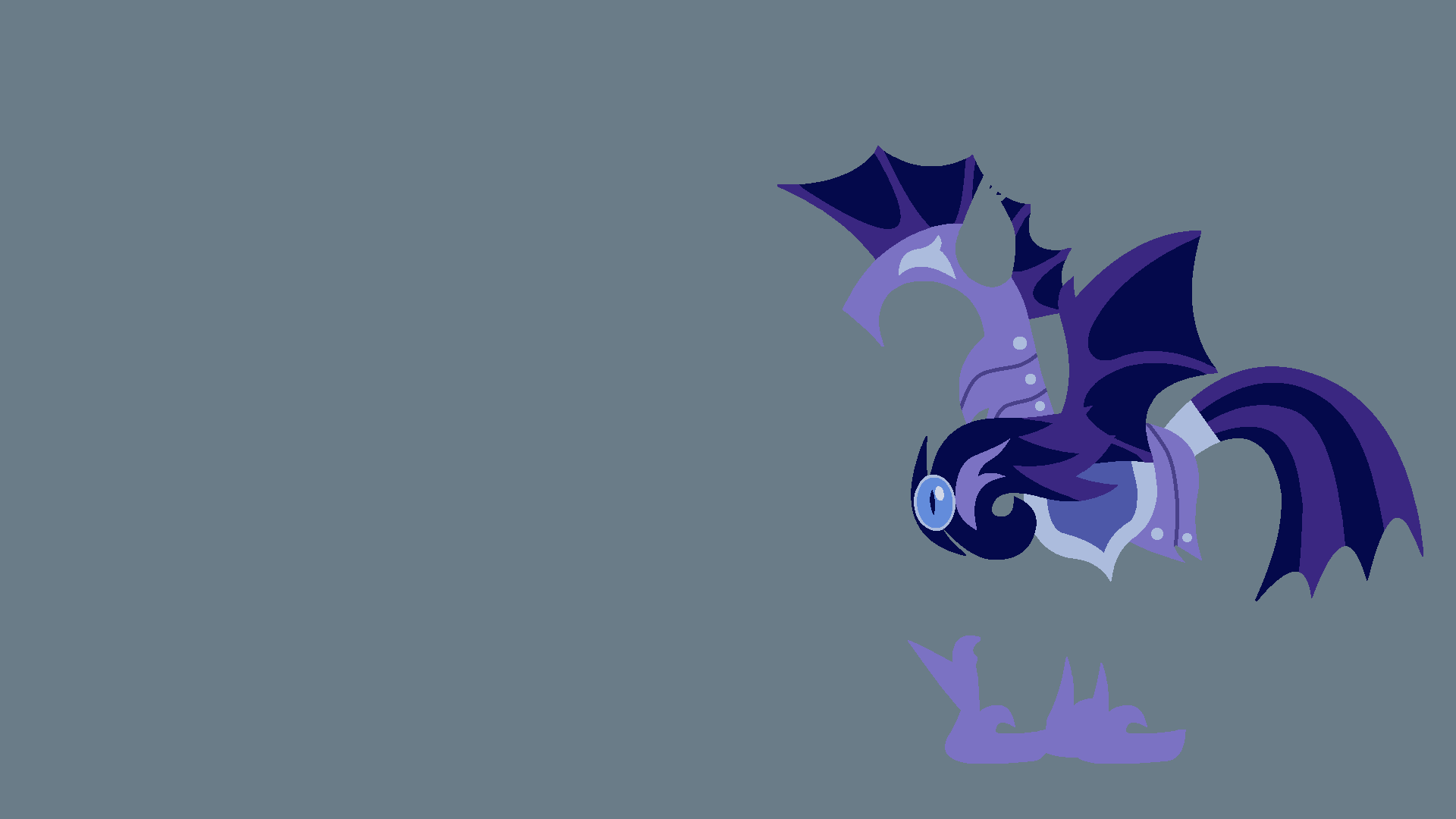 Lunar Guard Minimalistic Wallpaper -Batguard- by Kitana-Coldfire and Mixermike622