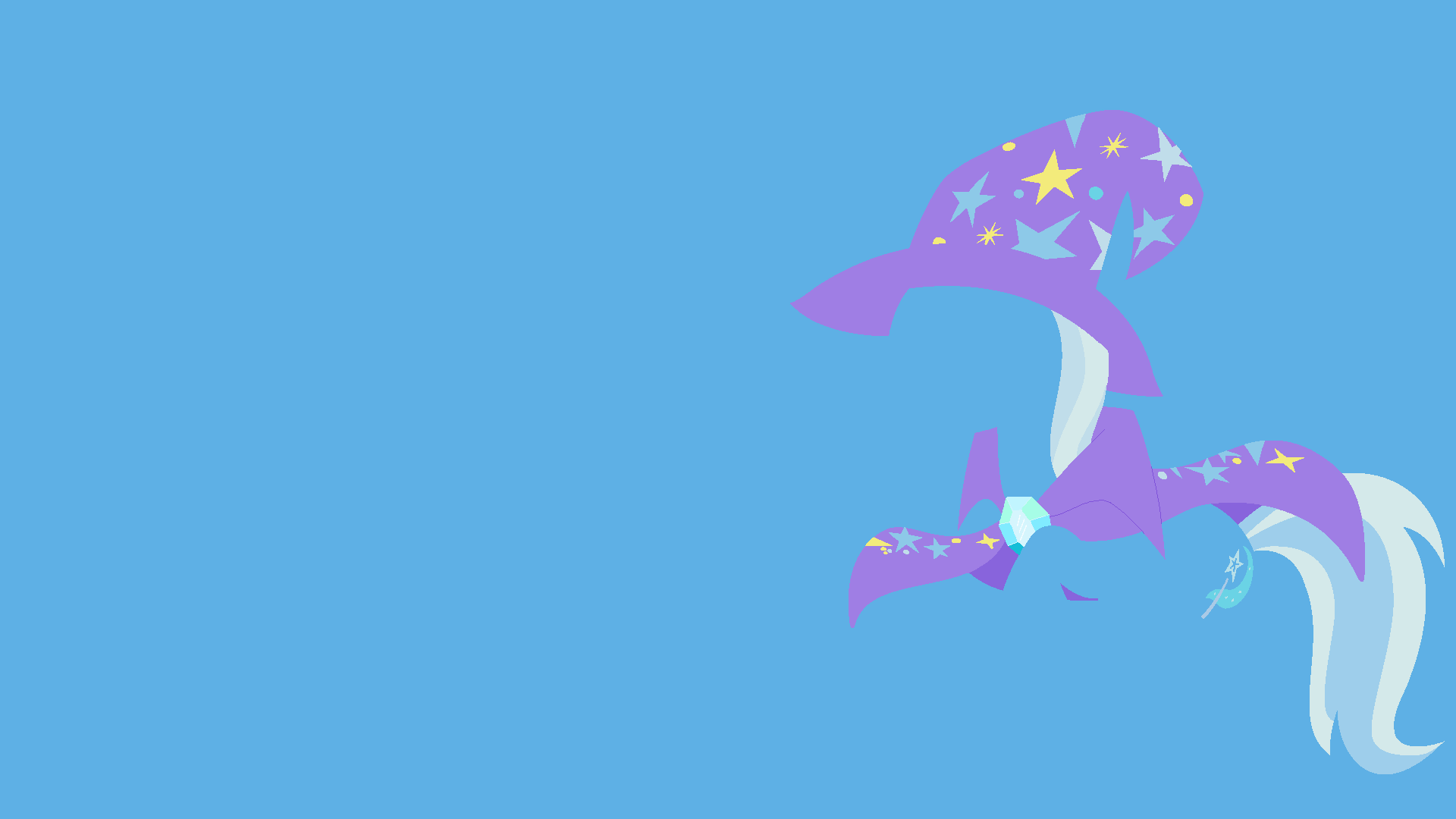 Trixie Minimalistic Wallpaper by Kitana-Coldfire and MisterLolrus