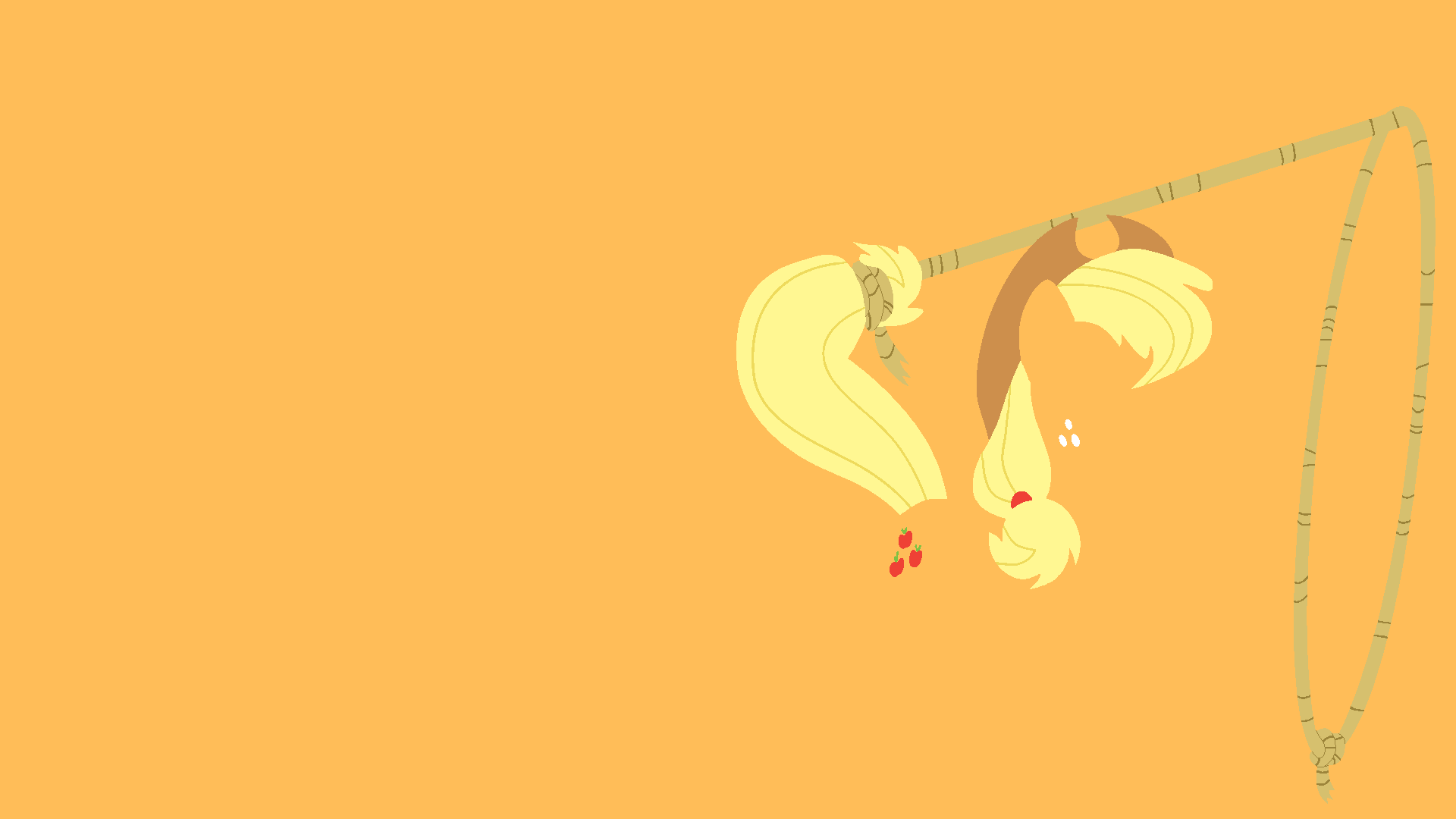 Applejack Minimalist Wallpaper by Kitana-Coldfire and SierraEx