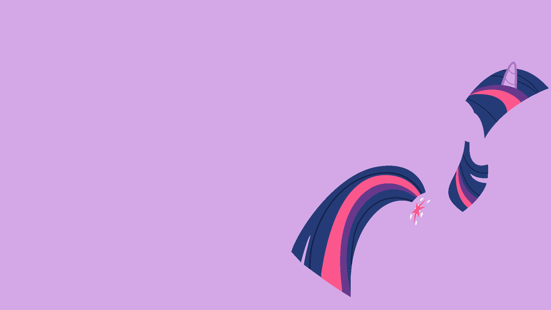 Twilight Minimal Wallpaper by Dentist73548 and Kitana-Coldfire