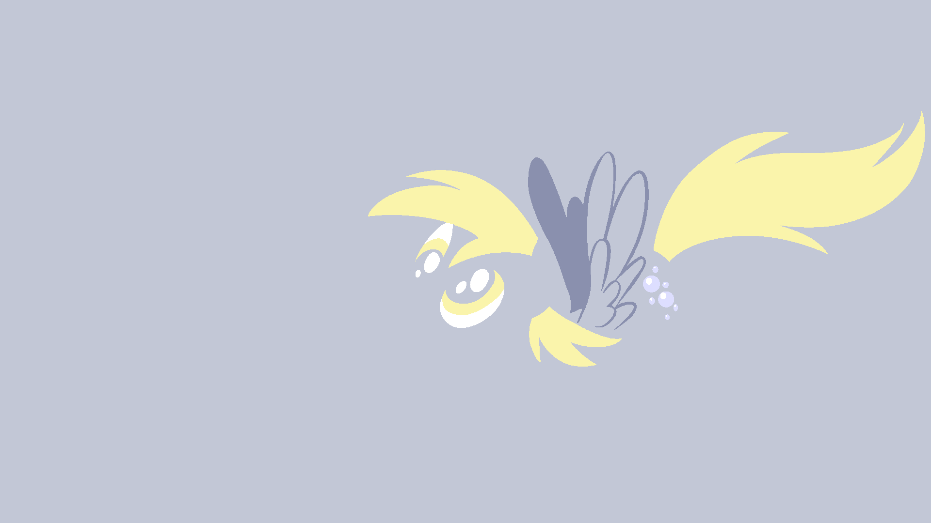 Derpy Hooves Minimal Wallpaper by fyre-flye and Kitana-Coldfire
