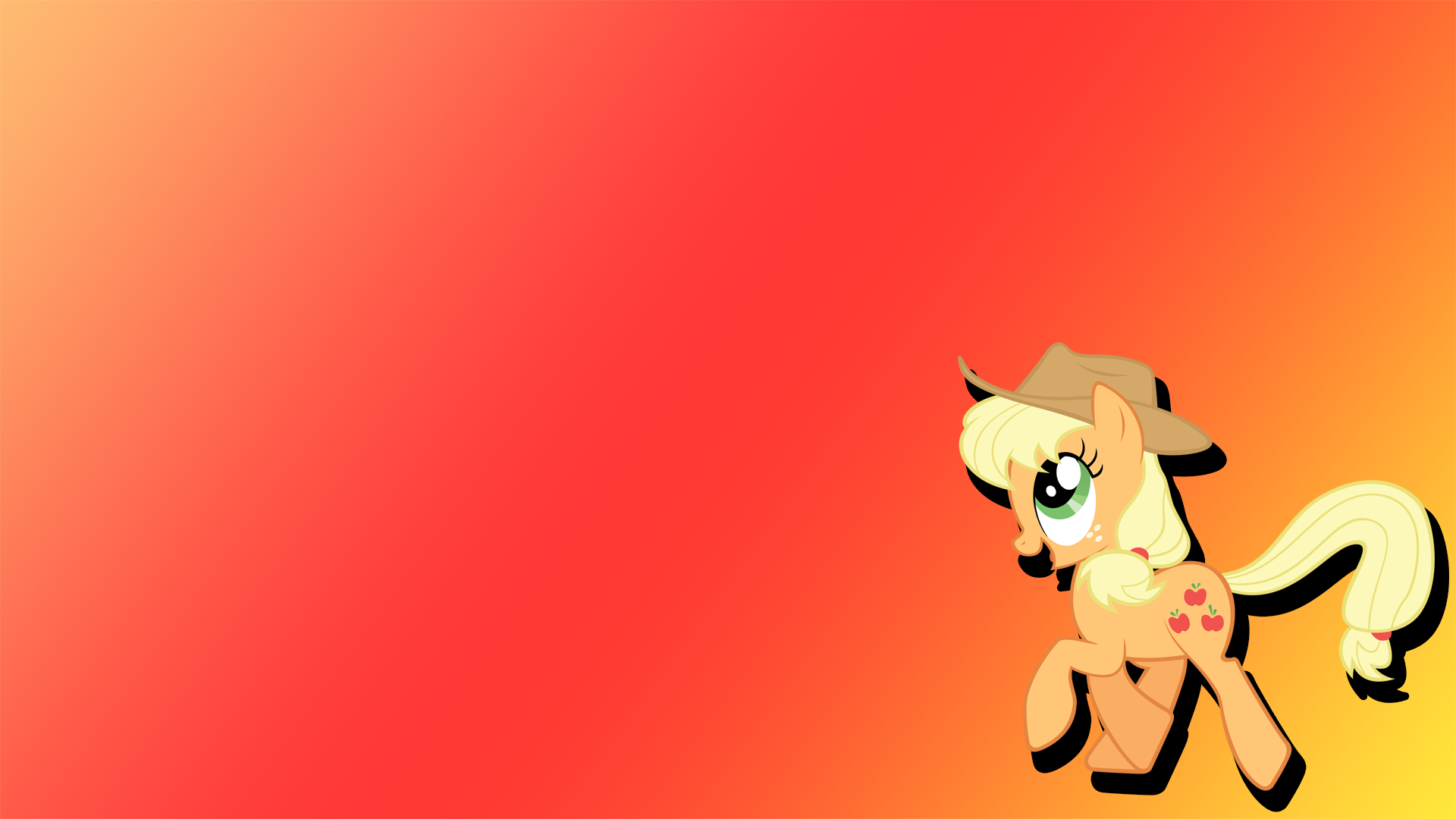 Simple wallpaper - Applejack by FknSpitfire