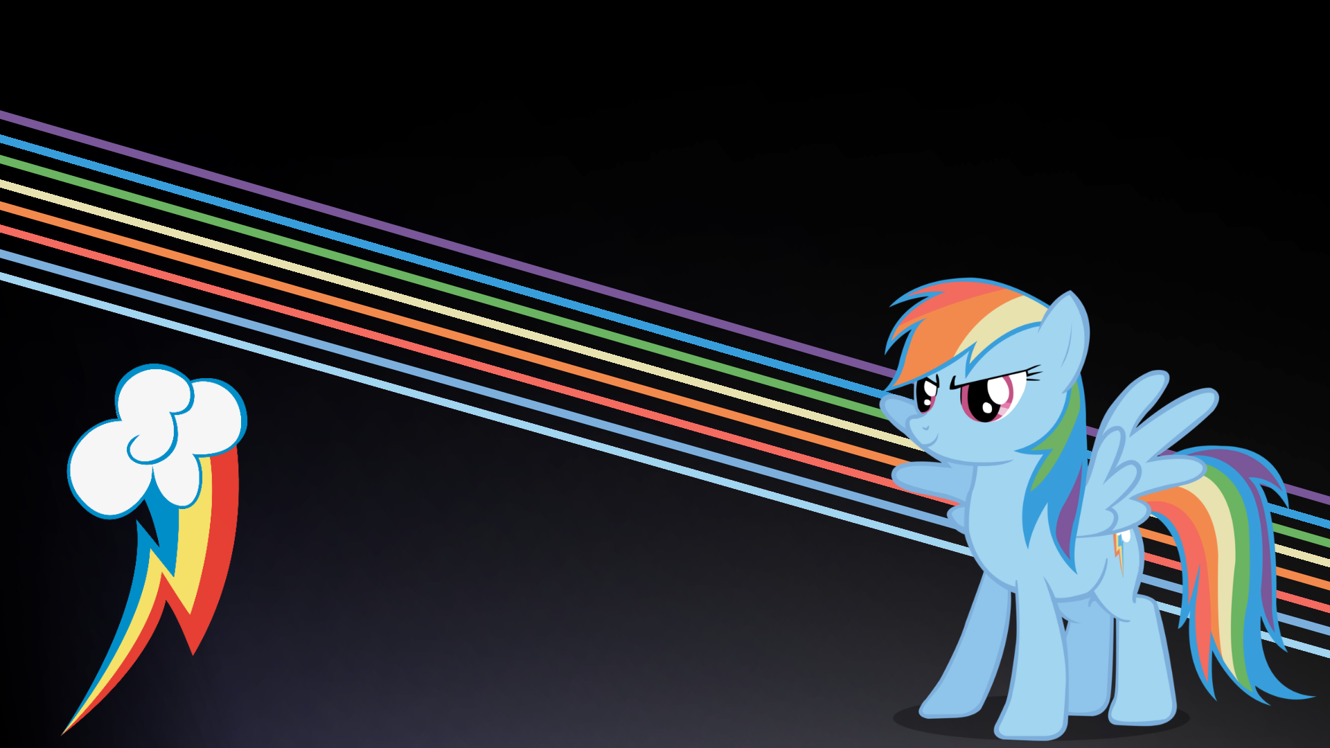 Rainbow Dash by BlackGryph0n, sashabunnybutt and shieldbug1