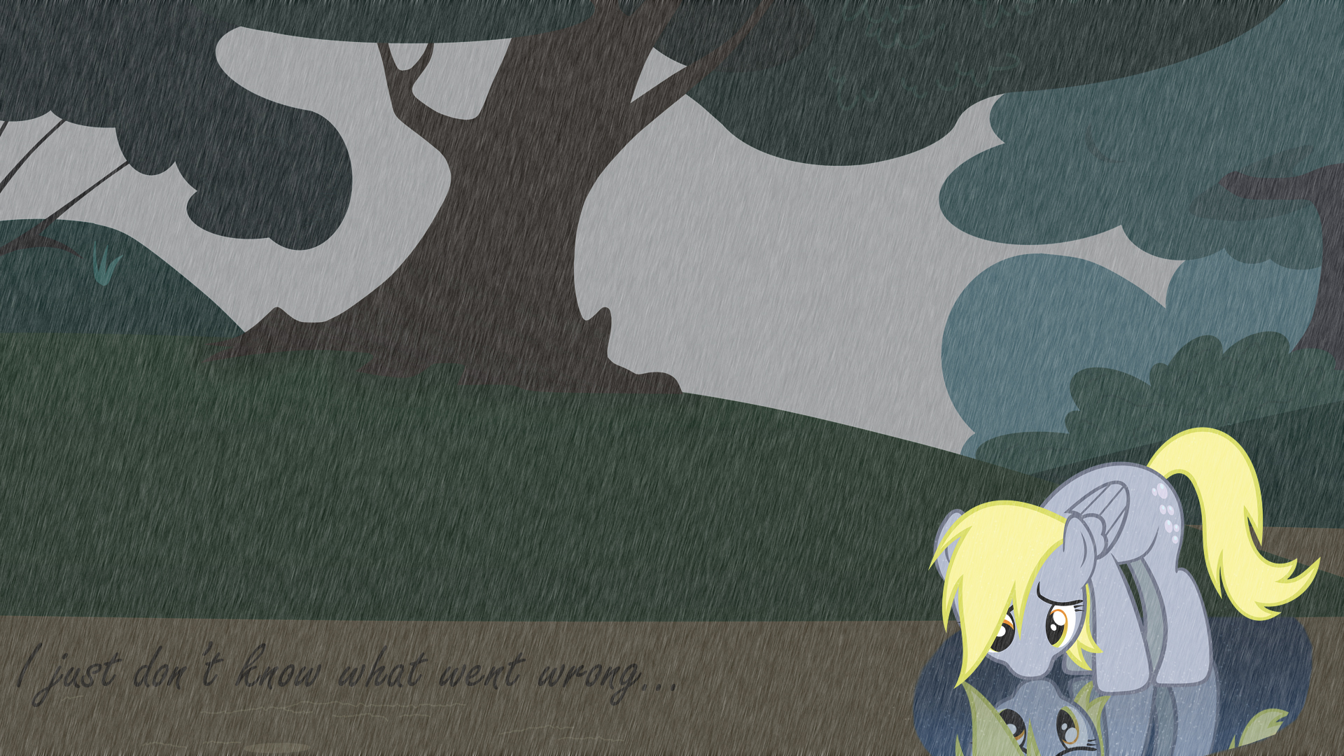 Sad Derpy by CptOfTheFriendship, Kigaroth and ZuTheSkunk