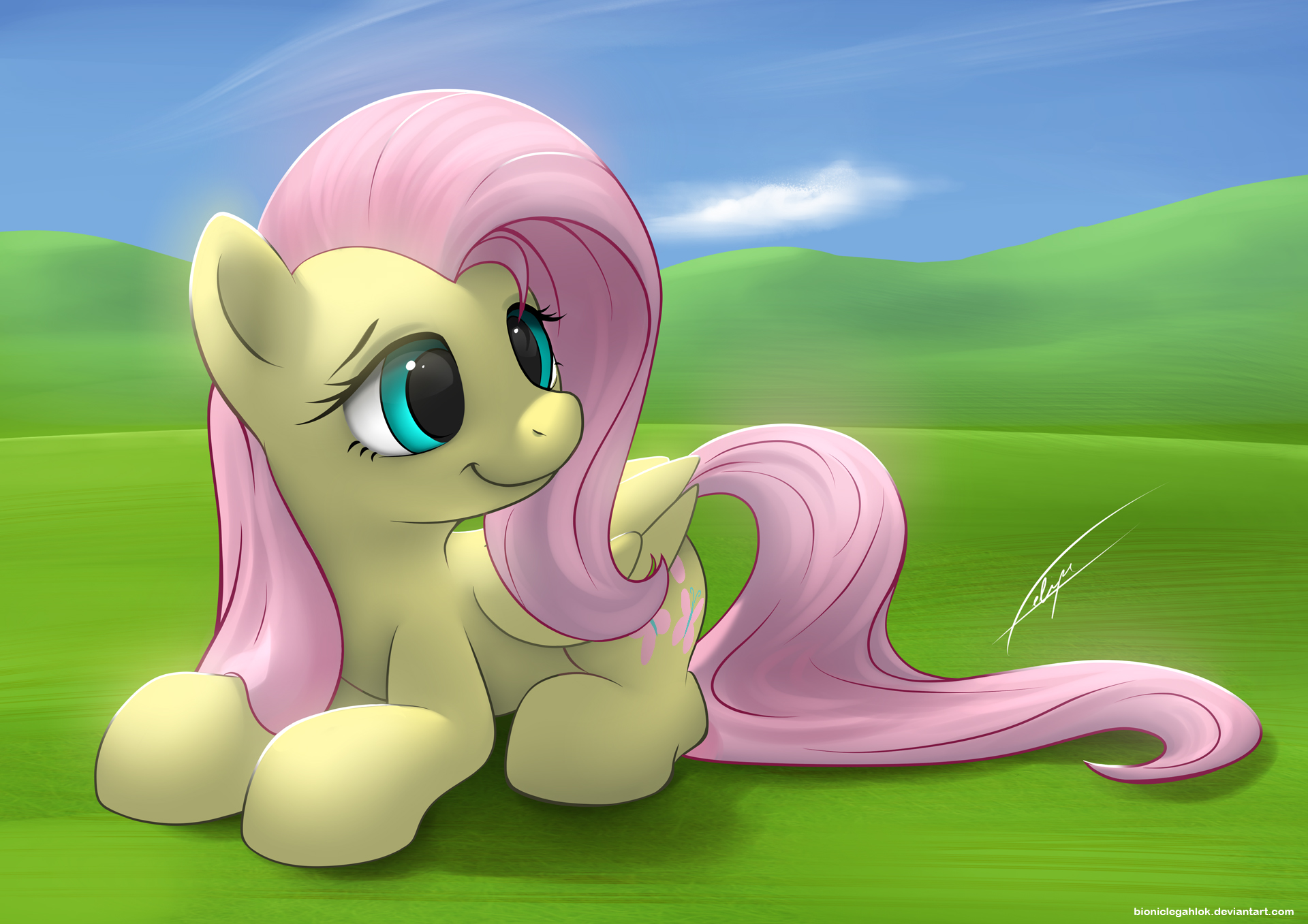 Fluttershy - FiM by BionicleGahlok