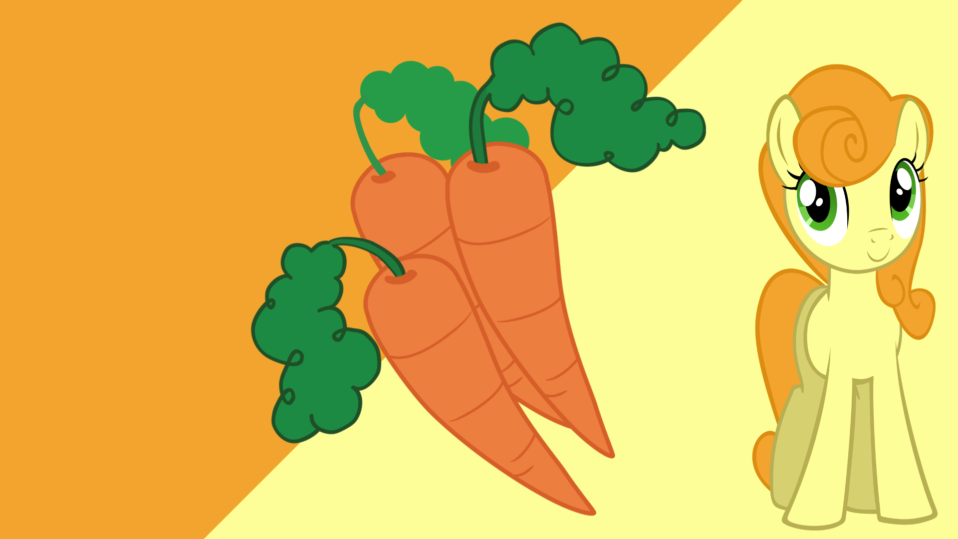 Minimalist Wallpaper 22: Carrot Top by Geogo999, ooklah and Softfang