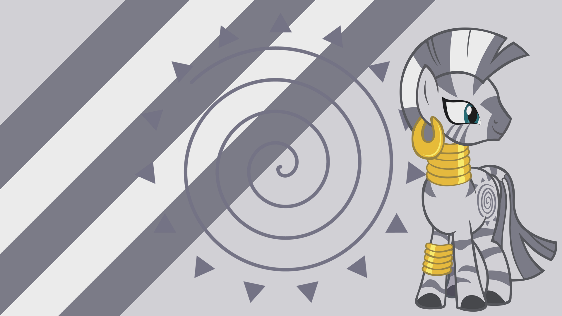 Minimalist Wallpaper 27: Zecora by Cottonbby, ooklah and Softfang