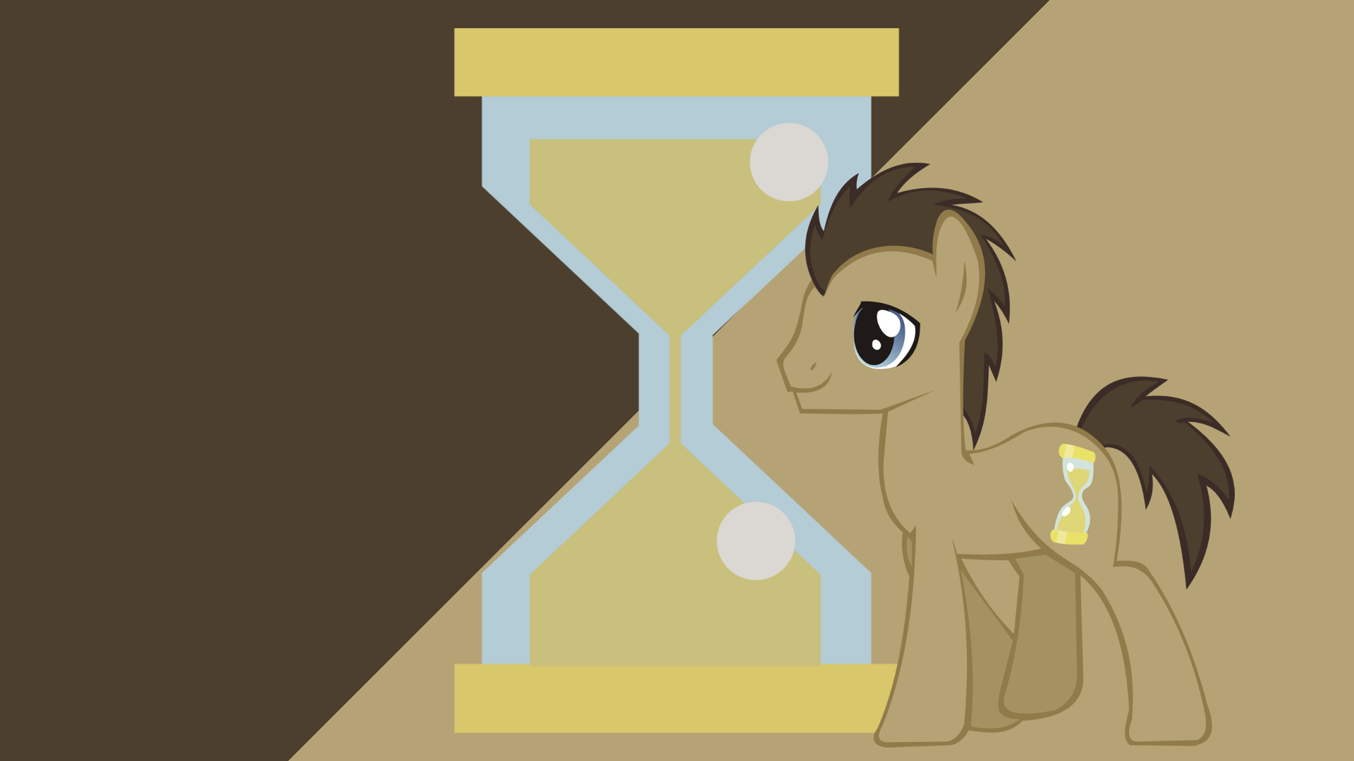 Minimalist Wallpaper 28: Doctor Whooves by Kna, ooklah and Softfang