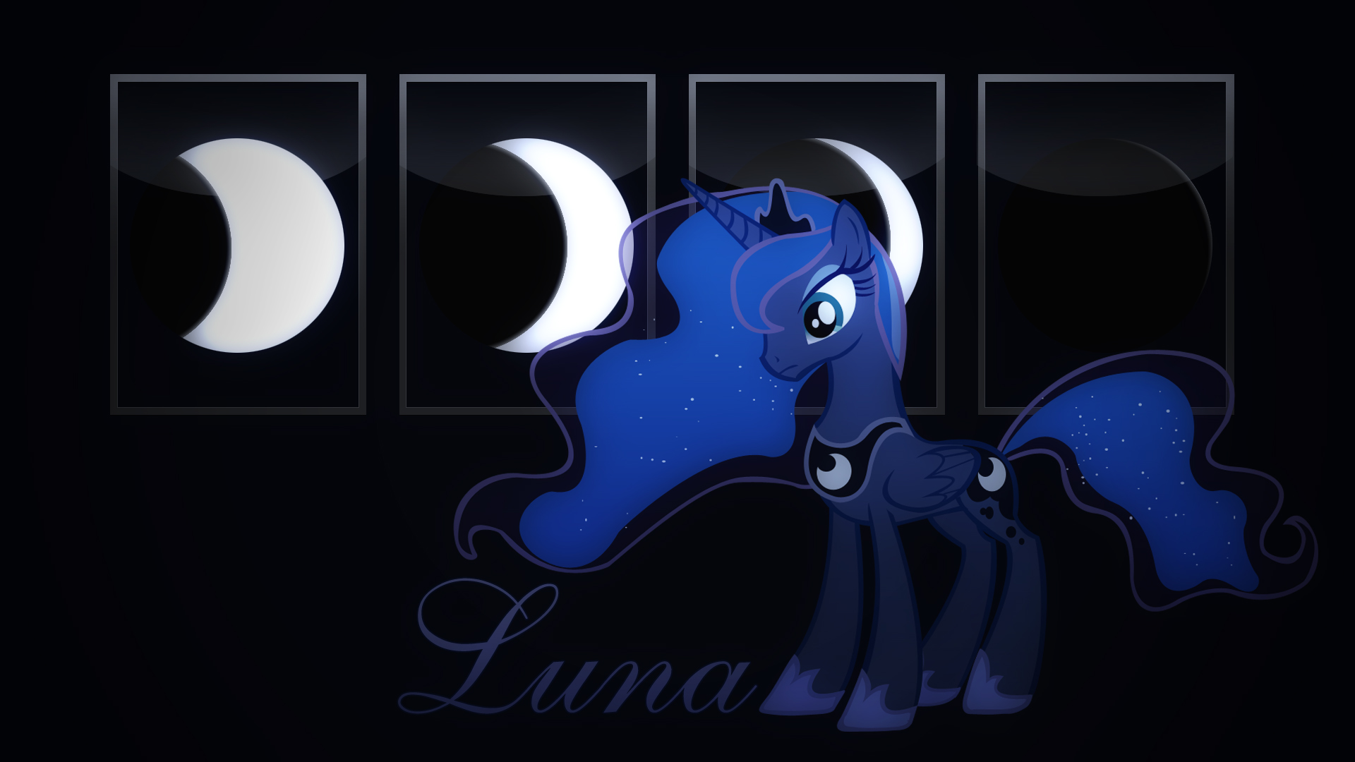 Luna Wallpaper by Flutterbro23 and Juicy-Cactus