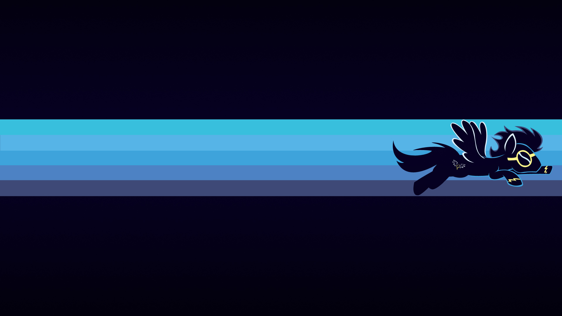 Soarin' Lightning Wallpaper by fongsaunder and PhantomBadger