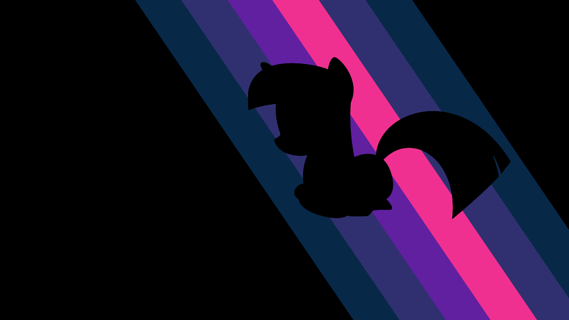 Twilight Sparkle Invert Wallpaper by PhantomBadger and PonyDude186