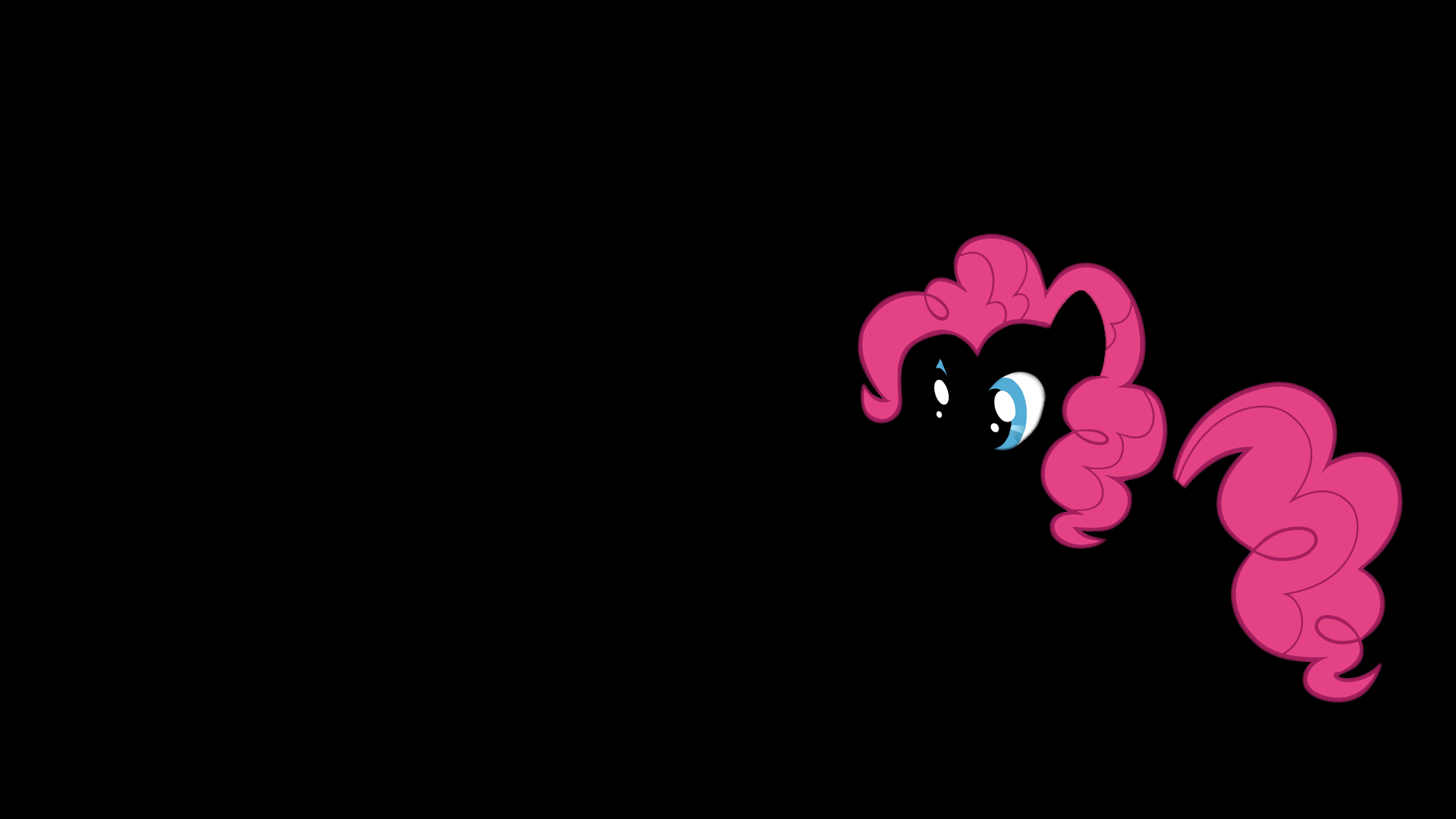 MLP: Pinkie Pie Minimalist Wallpaper by PhantomBadger