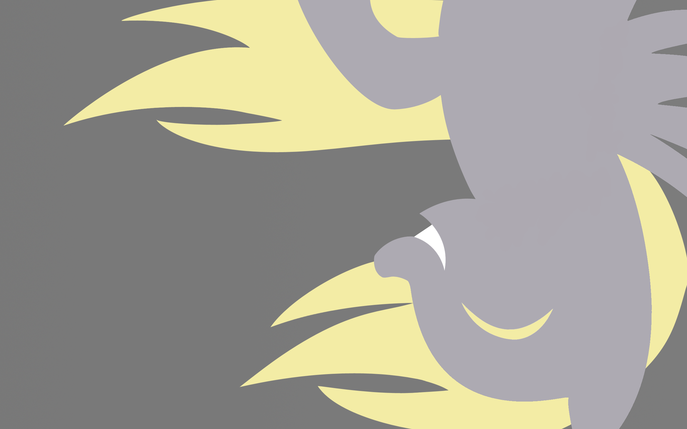 Derpy Hooves Silhouette by Wadusher0