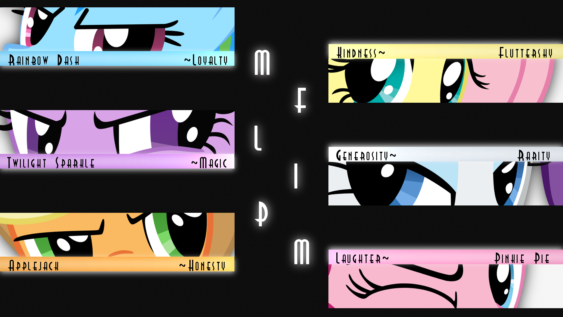 7 x 7 by Clueless313, Lexuzieel, MyLittlePinkieDash, Nethear, Retrantulus, ShelltoonTV and Vunlinur