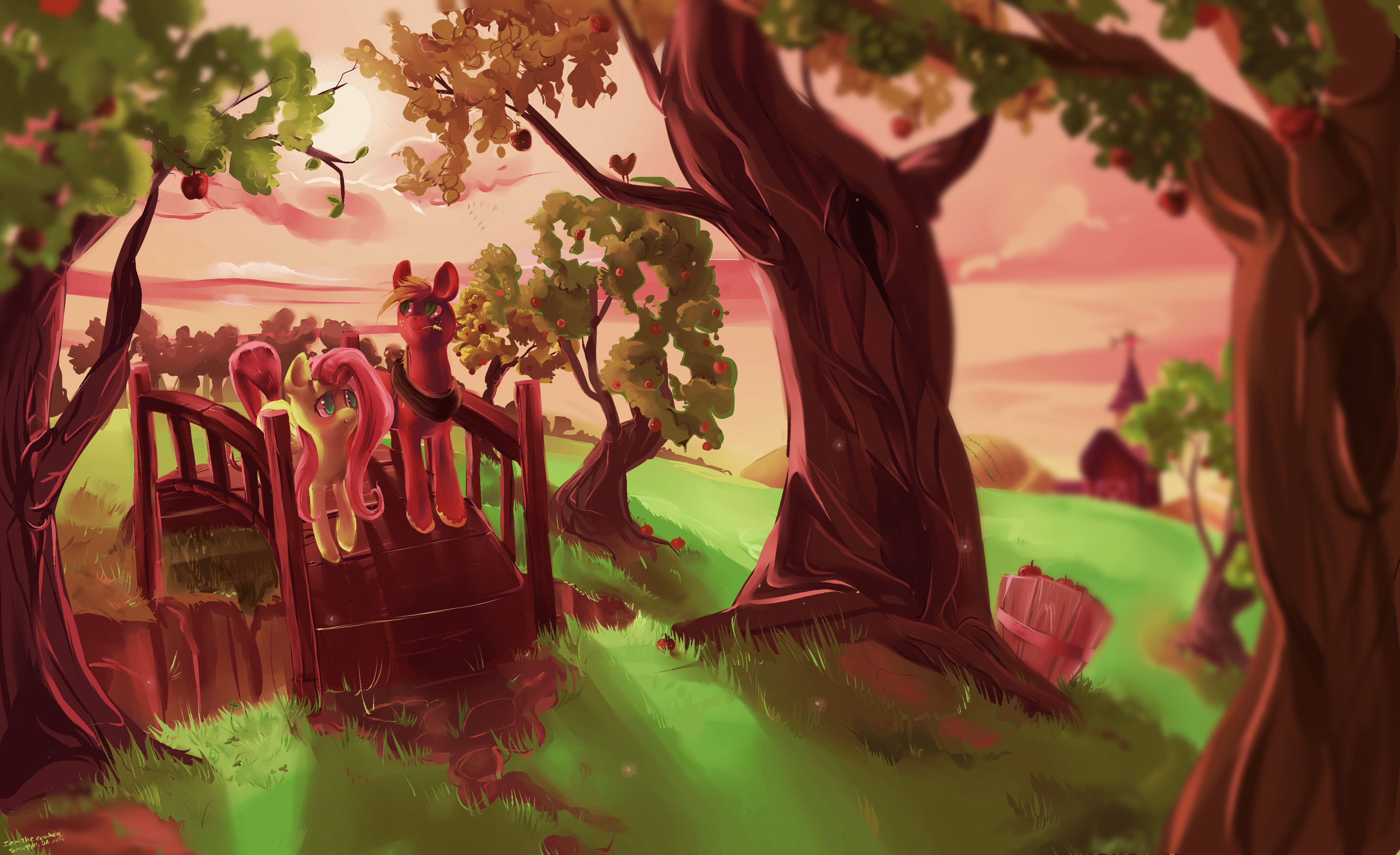 A Stroll Through the Orchard by The-Cowboy-Smuggler