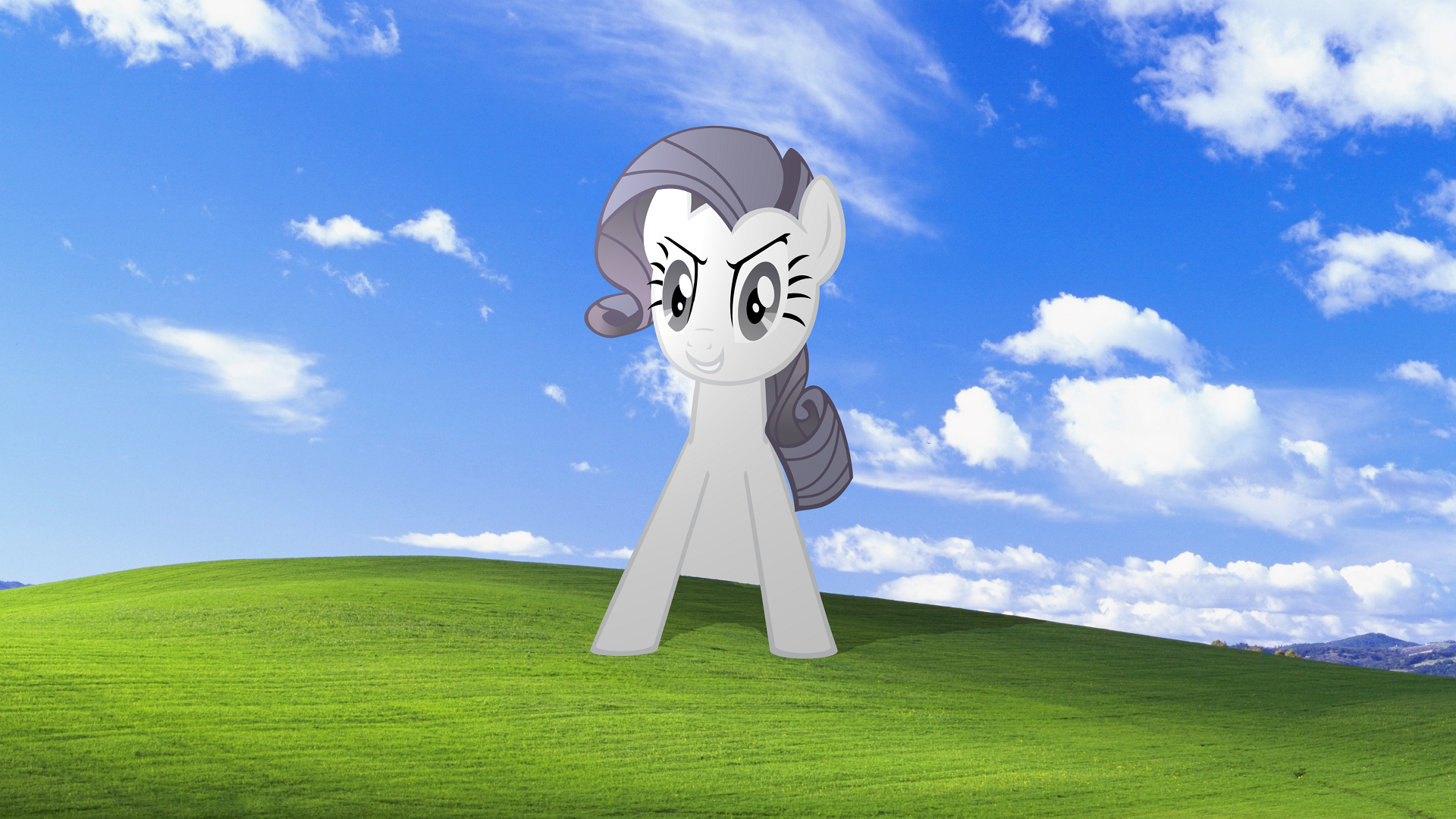 Rarity XP Desktop by Clueless313 and The-Smiling-Pony