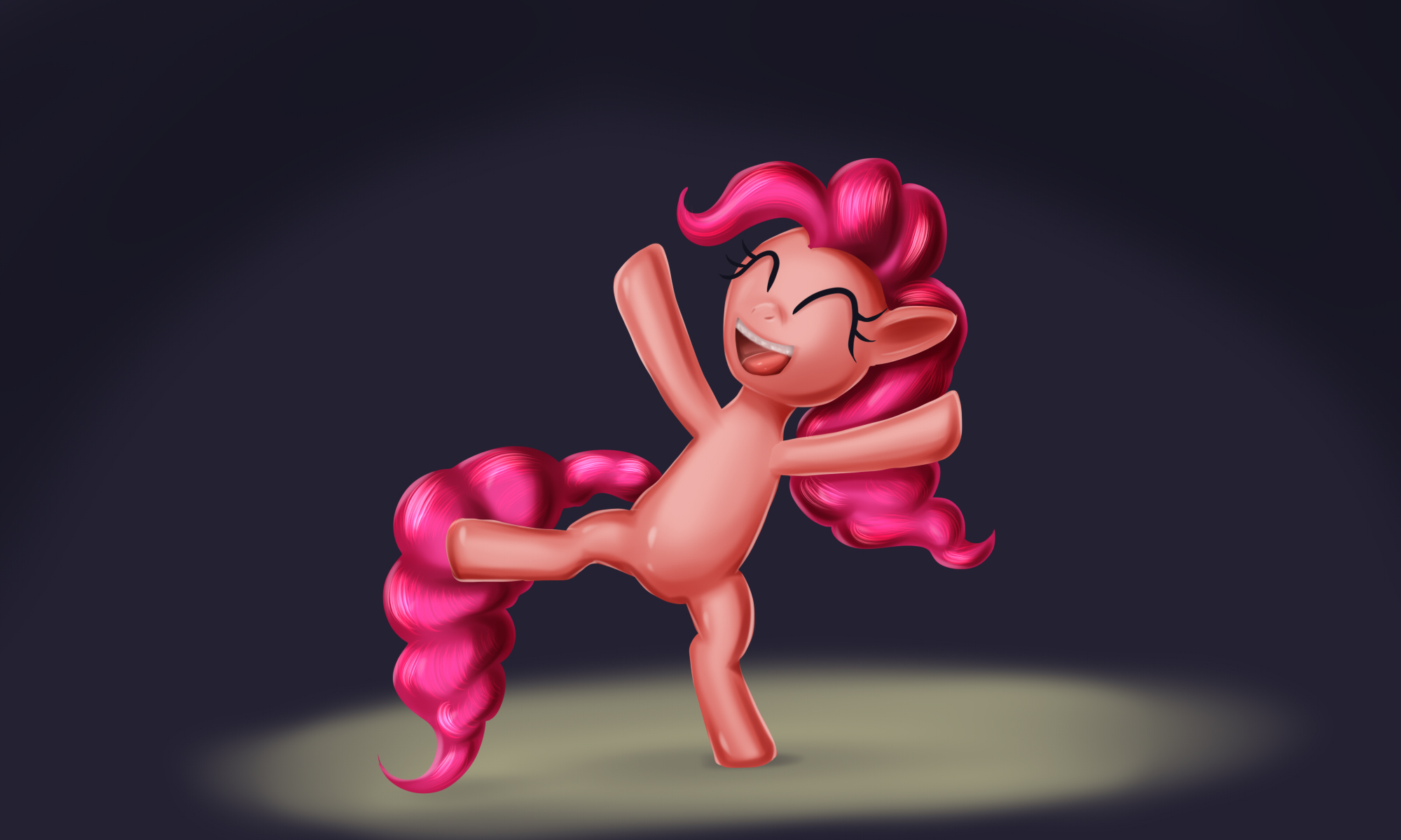 Pinkie Pie is Happy by alexmakovsky