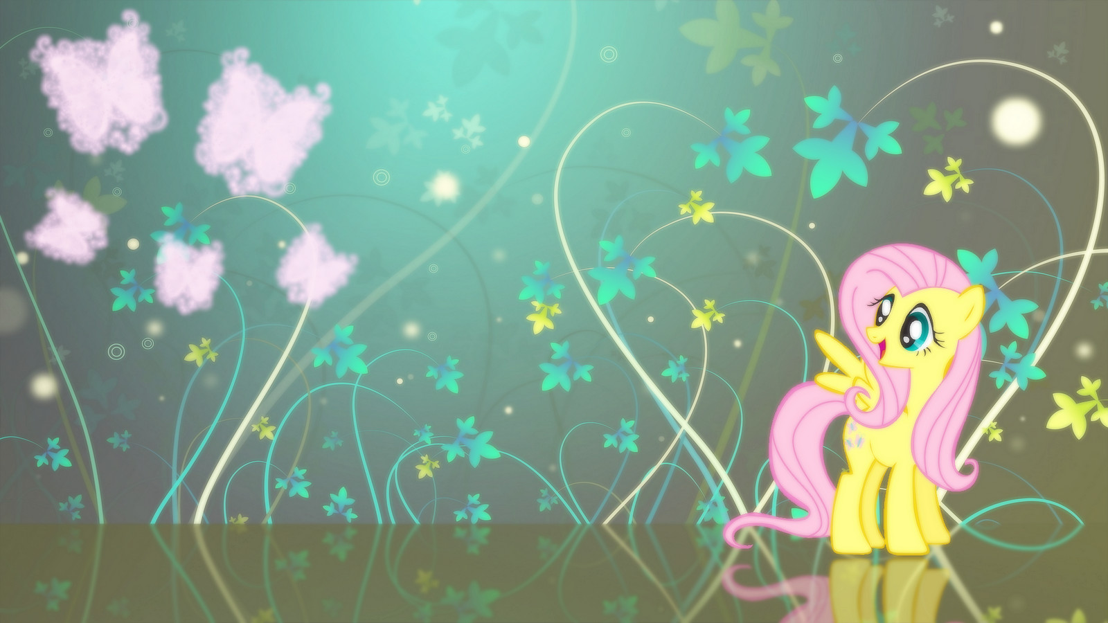 Fluttershy amazing Wallpaper by AbsentParachute