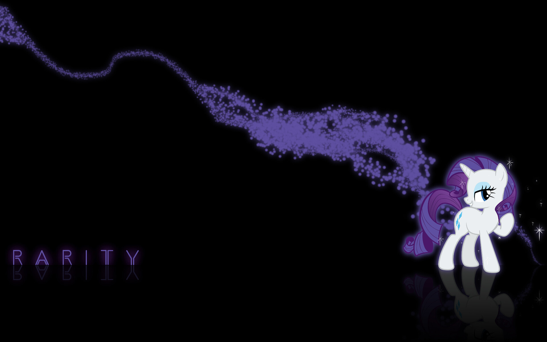 Rarity Wallpaper by AbsentParachute