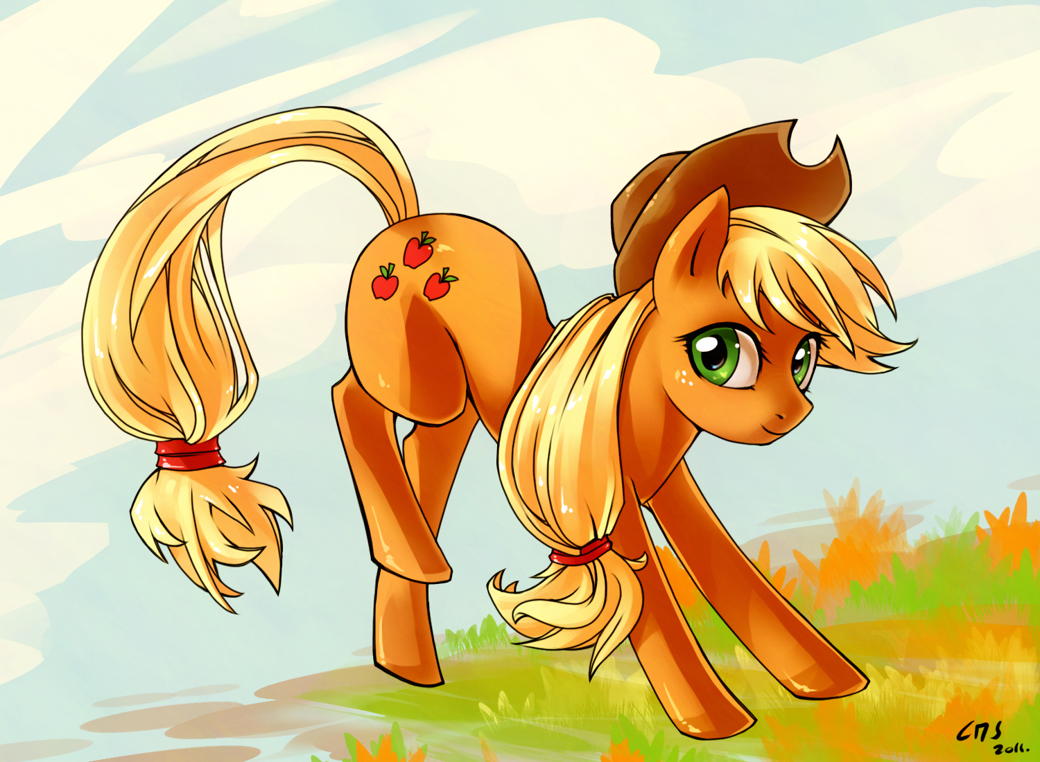 Applejack 2 by KatiraMoon
