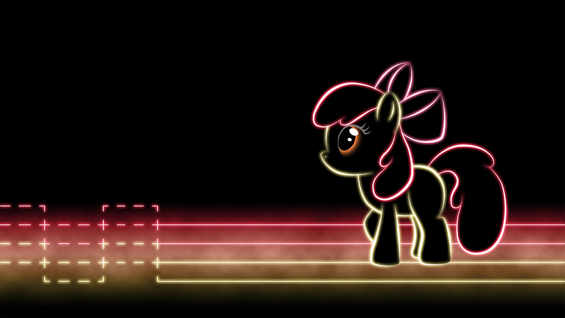 Apple Bloom Glow Wallpaper by SmockHobbes