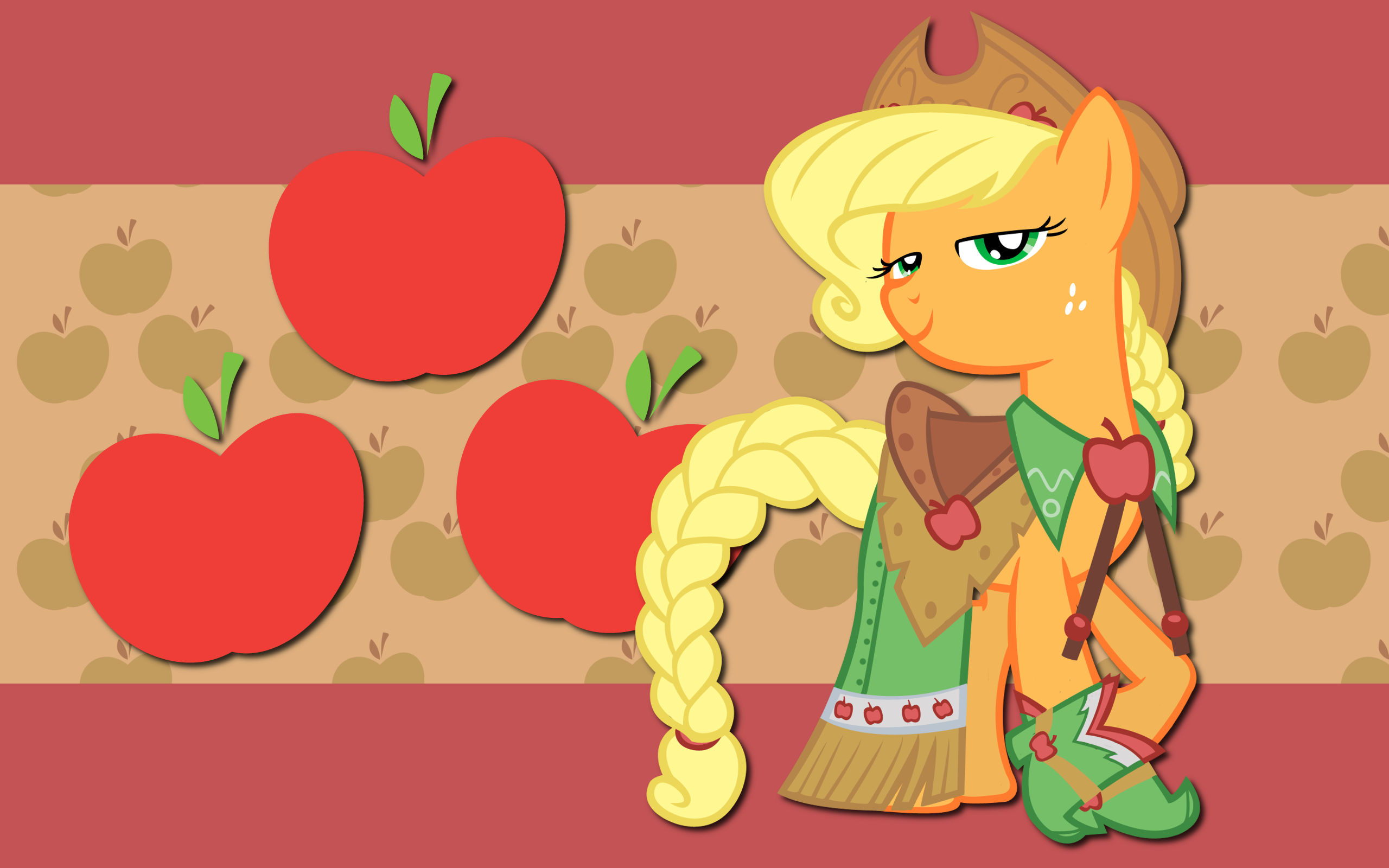 Gala Applejack WP by AliceHumanSacrifice0, NightmareMoonS and ooklah