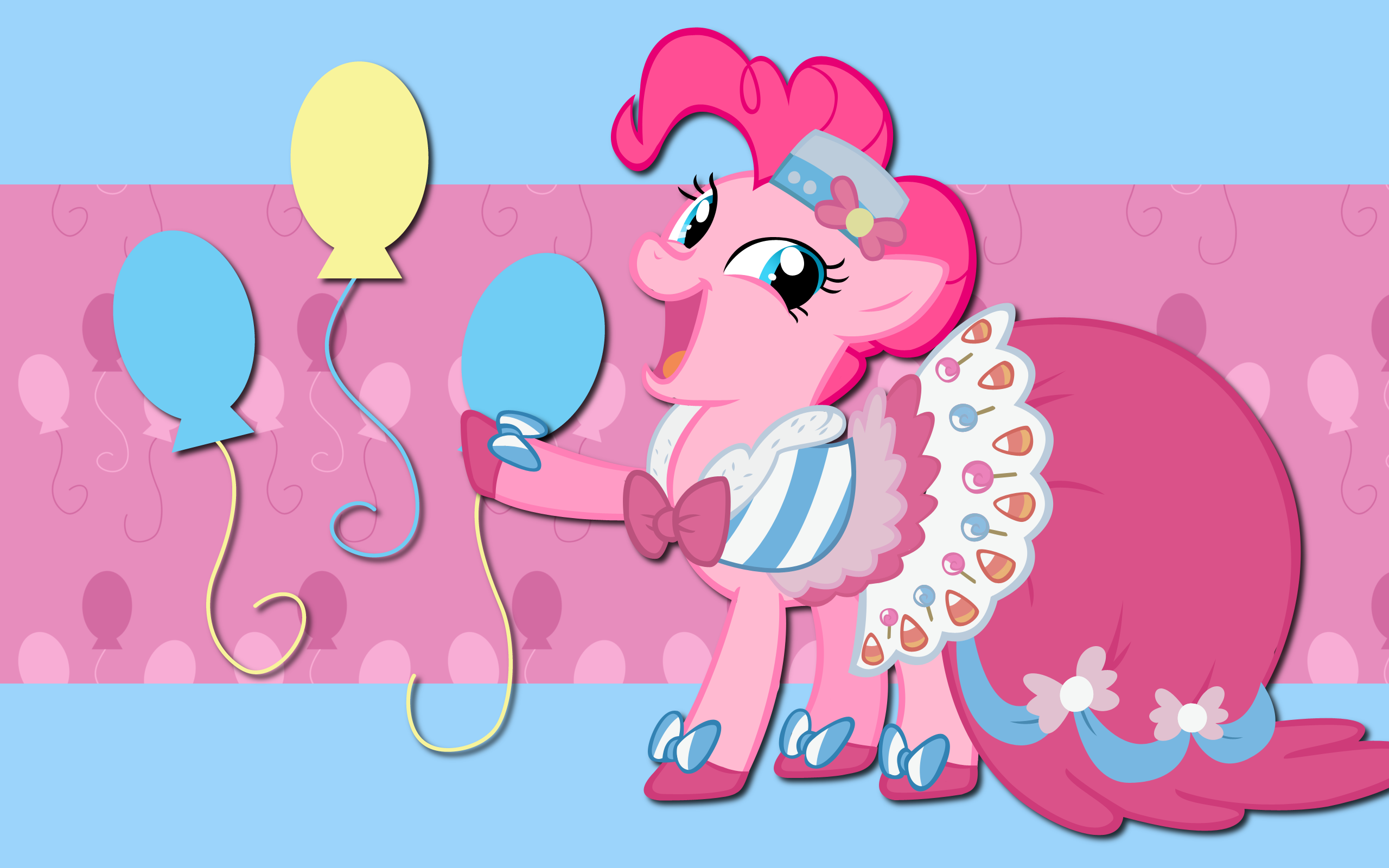 Gala Pinkie Pie WP by AliceHumanSacrifice0, NightmareMoonS and ooklah