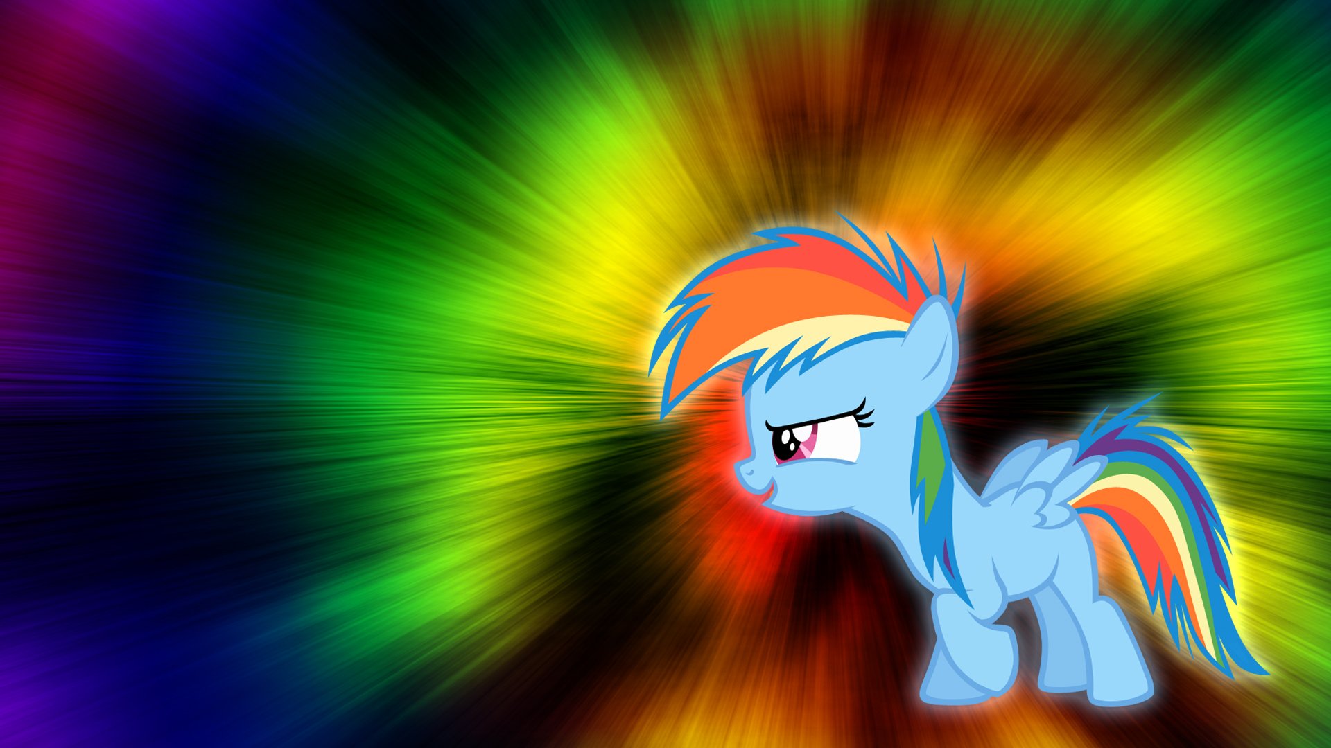 Filly Rainbow Dash Wallpaper. 