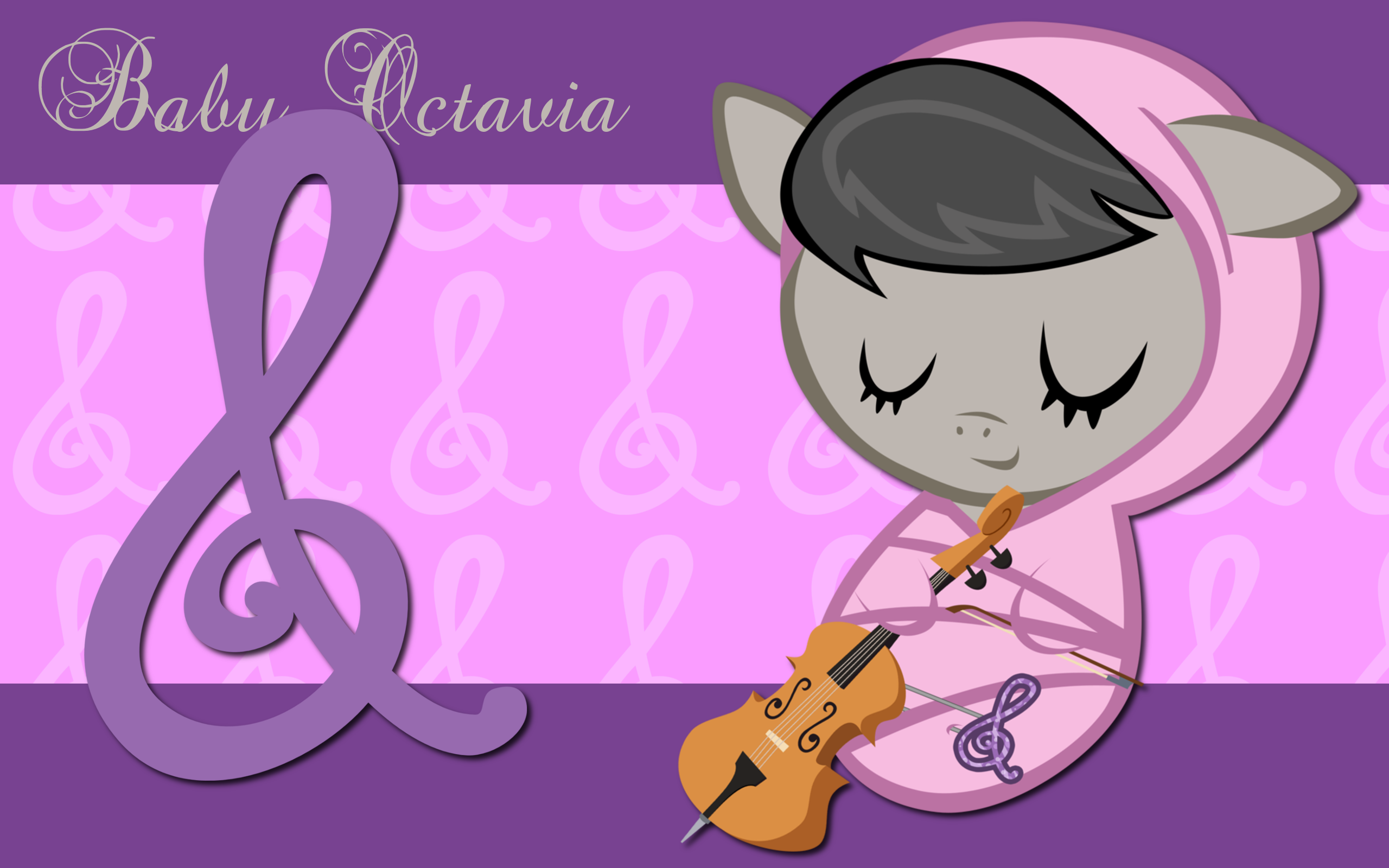 New Born Octavia WP by AliceHumanSacrifice0, atnezau and The-Smiling-Pony