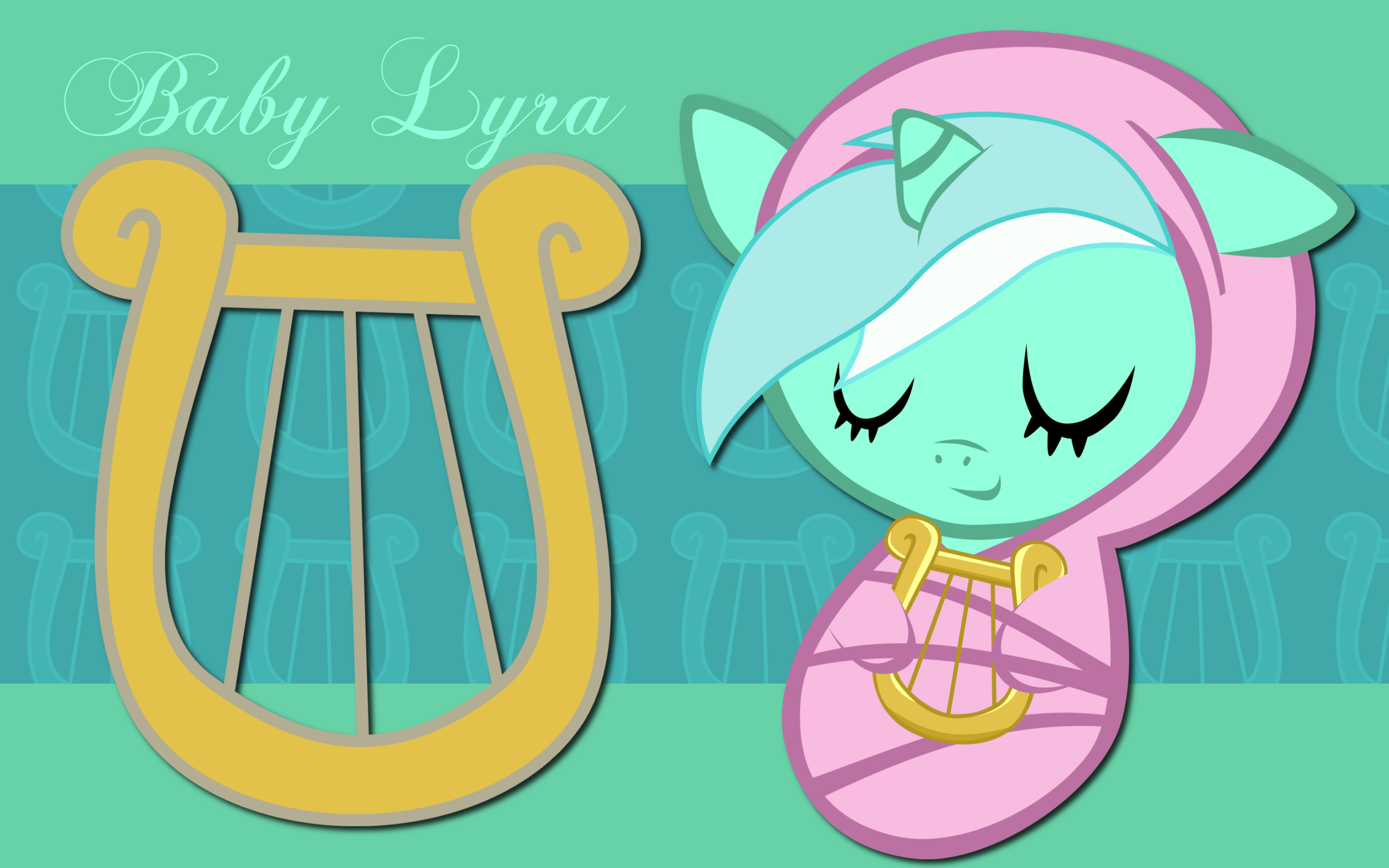 New Born Lyra WP by AliceHumanSacrifice0, atnezau and The-Smiling-Pony