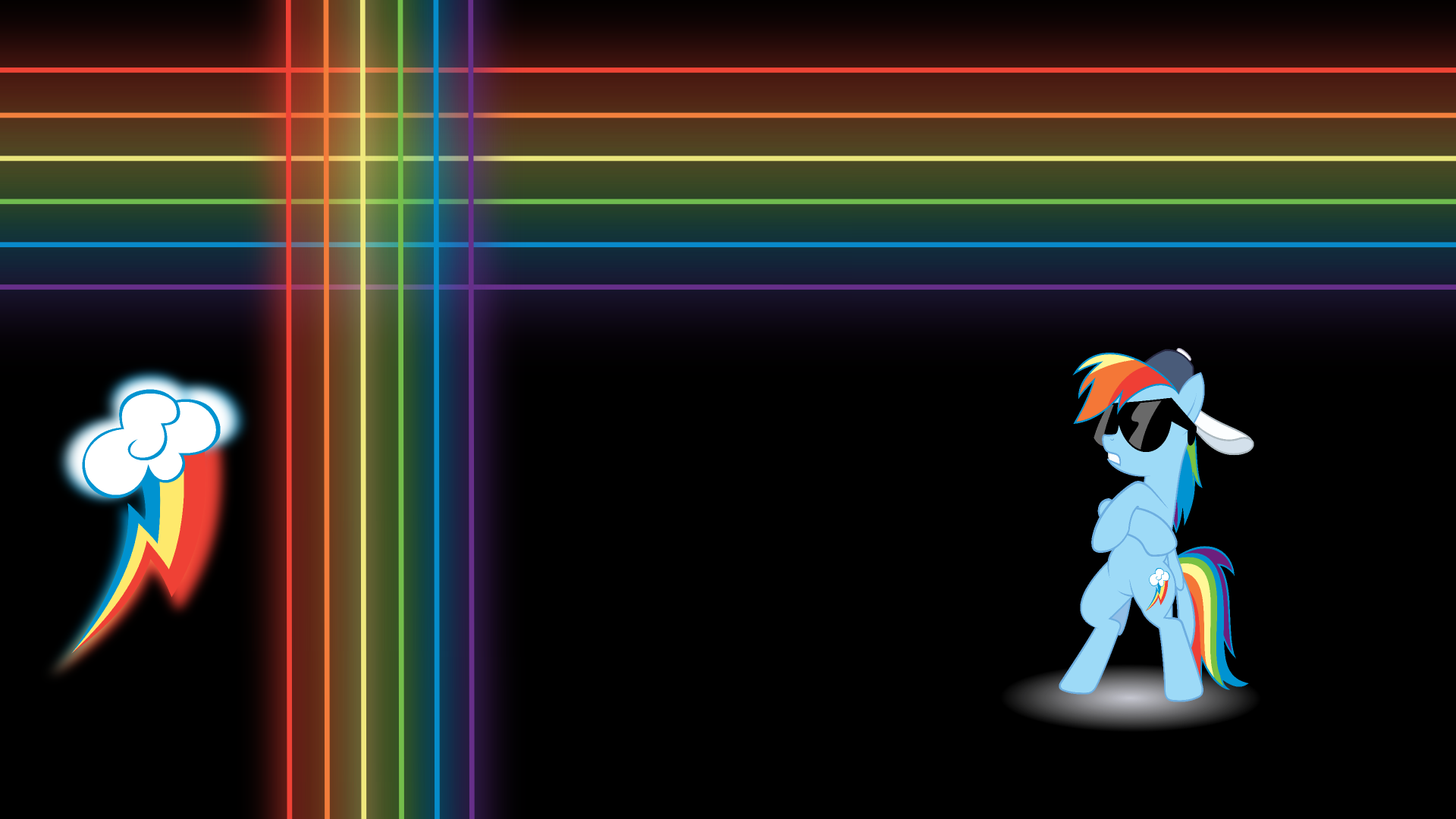 Rainbow Dash Radicalness WP by EROCKERTORRES, Mac3030 and noxwyll