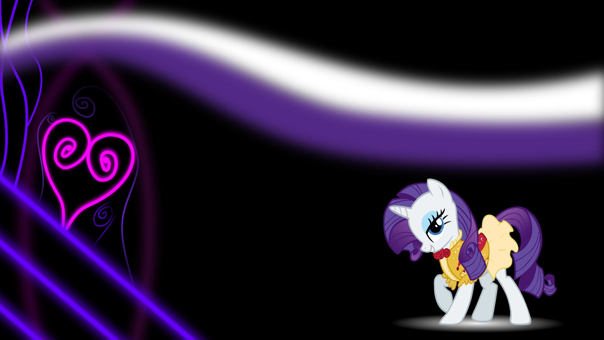 Rarity -- WP by Mac3030 and Somepony