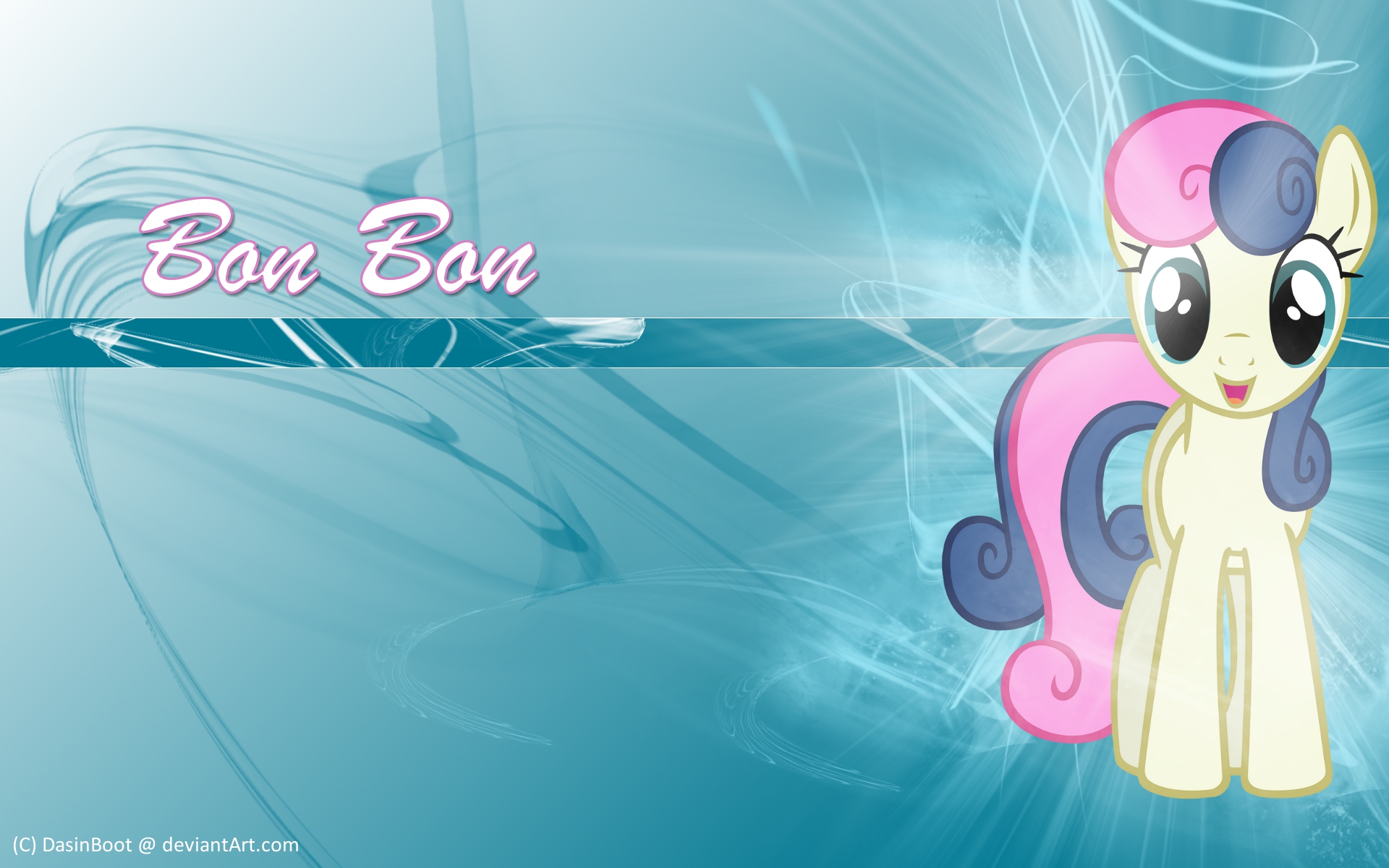 Bon Bon Wallpaper by DasinBoot and J-Brony