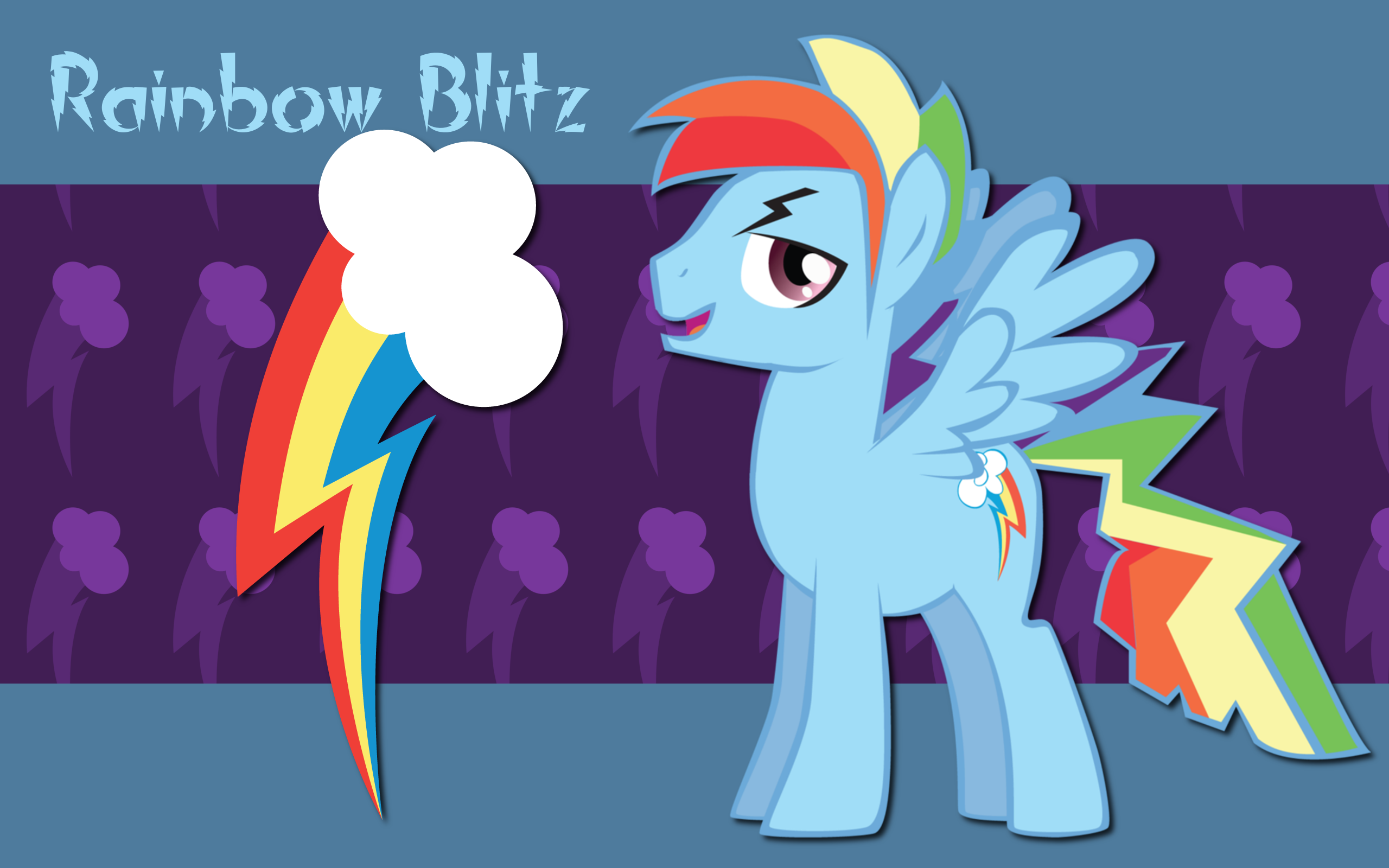 Rainbow Blitz WP by AliceHumanSacrifice0, ooklah and Trotsworth