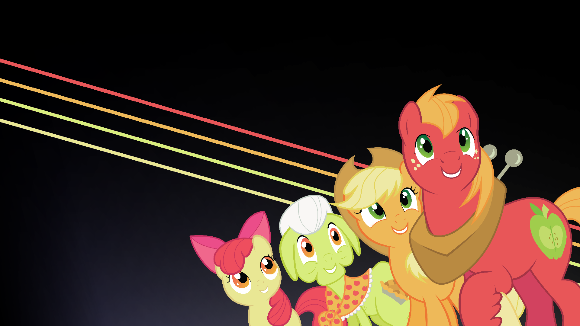 The Apple Family by shieldbug1 and Squeemishness
