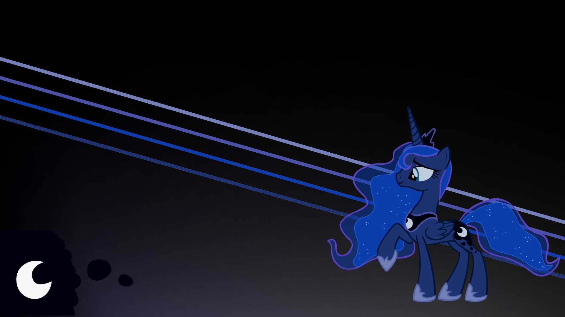 Princess Luna by Alexstrazse, MaximillianVeers and shieldbug1