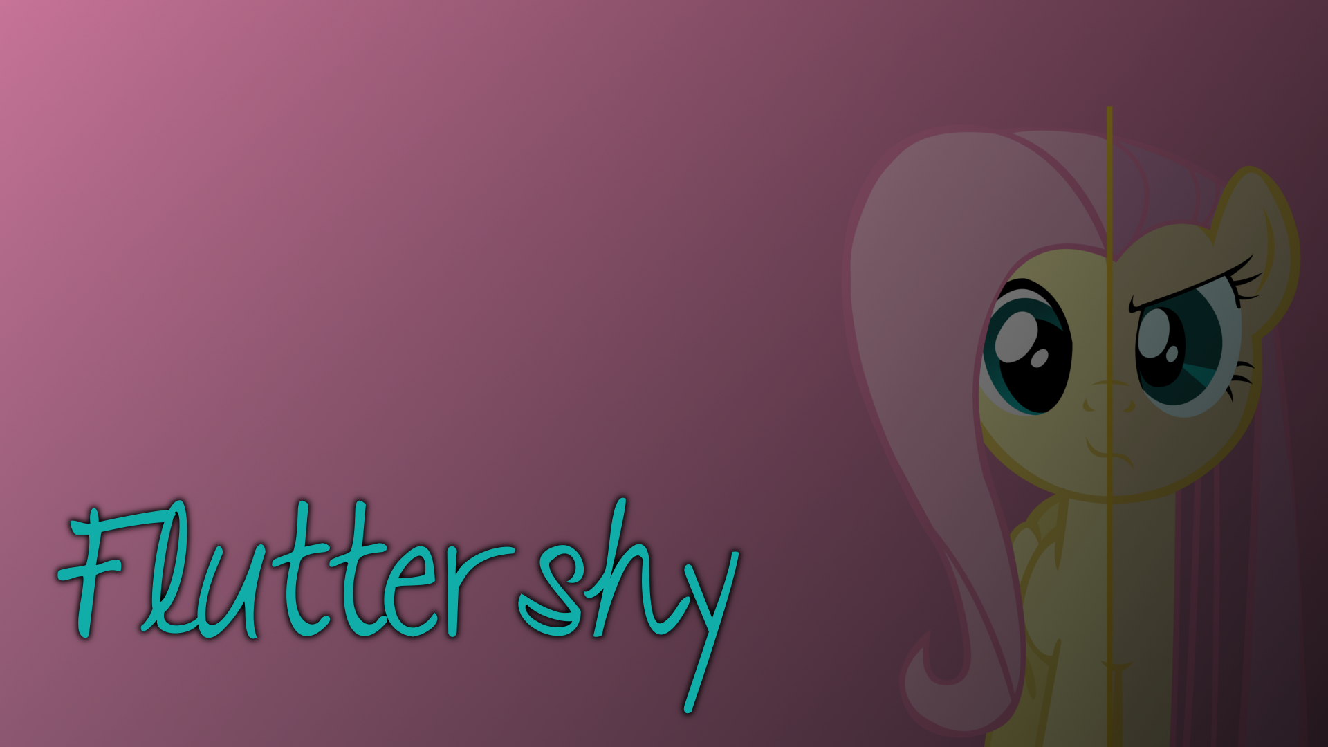 Fluttershy Wallpaper by blingingjak and NightmareAsia