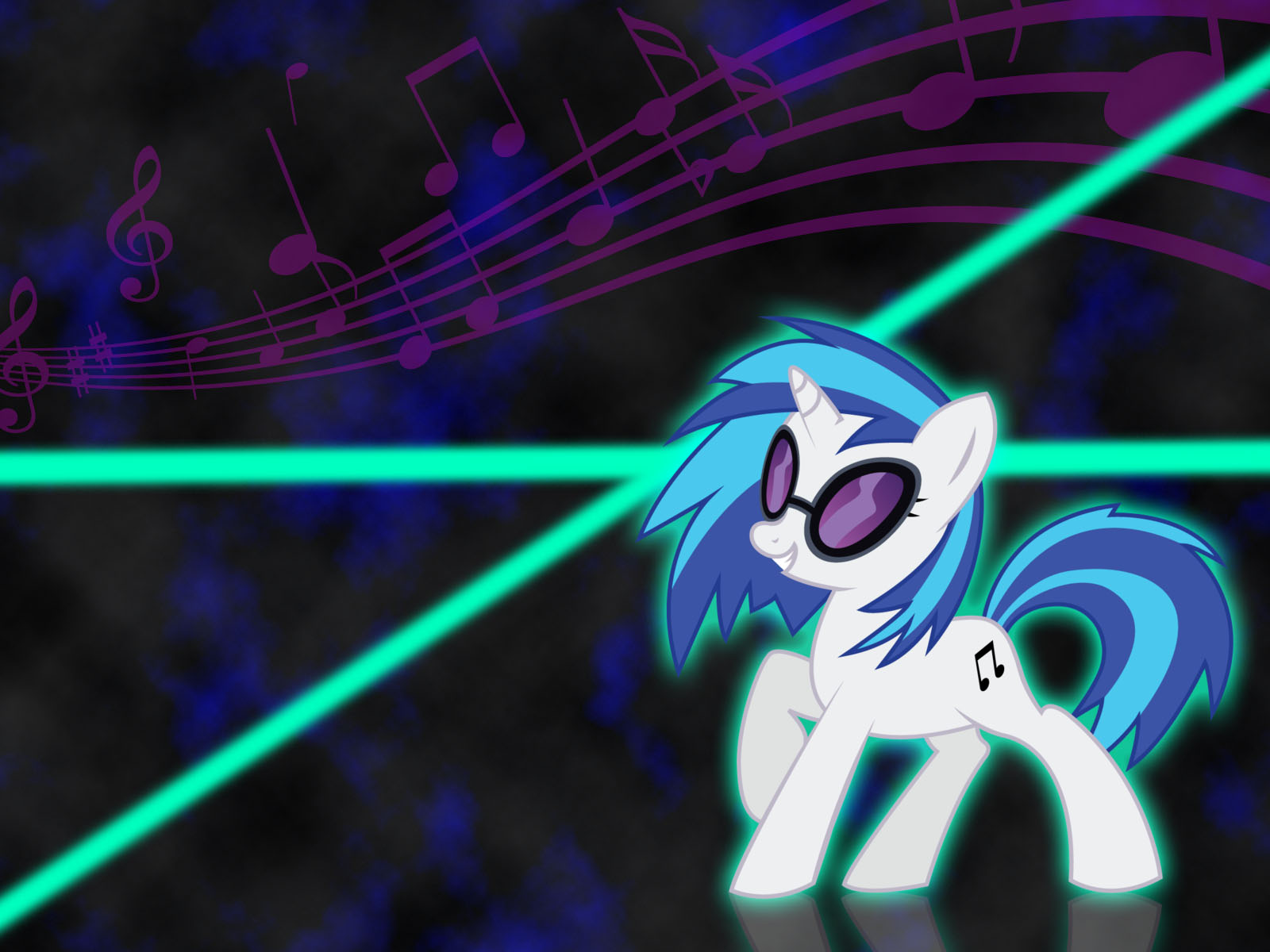 Vinyl Scratch Wallpaper by CraftZ49