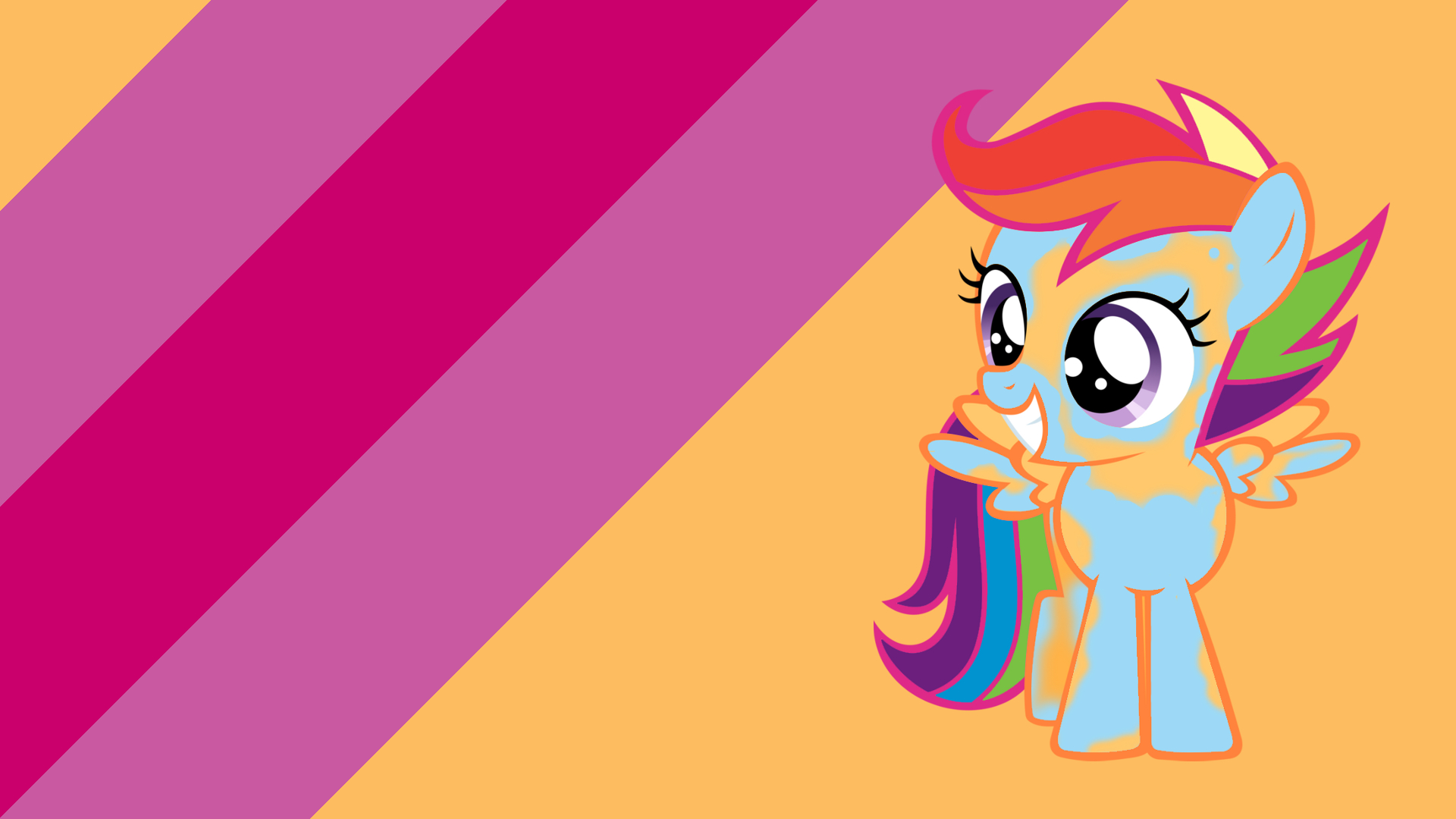 Minimalist Wallpaper 64: Scootaloo by Ramirezrd and Softfang