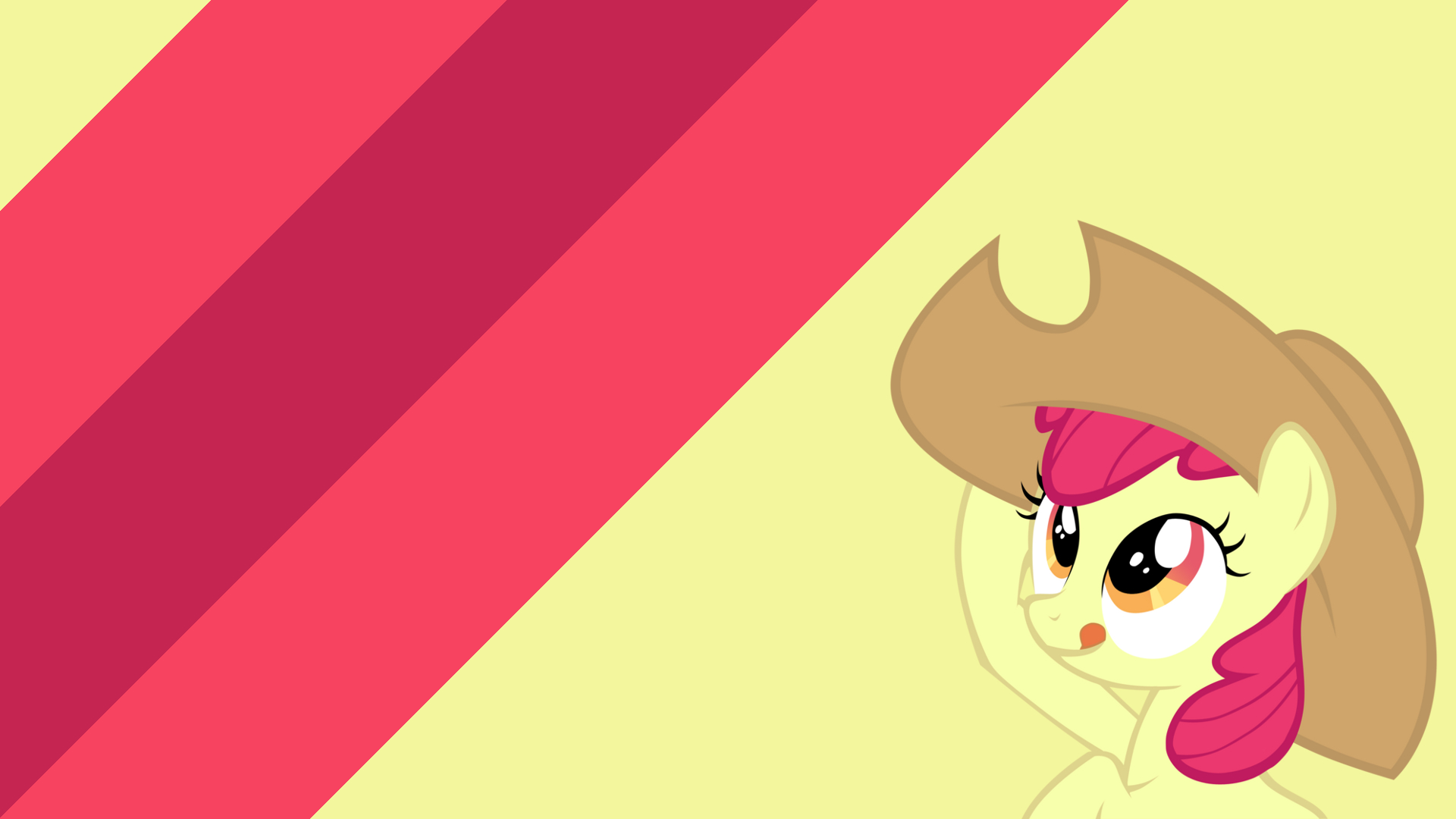 Minimalist Wallpaper 63: Apple Bloom by katiepox and Softfang