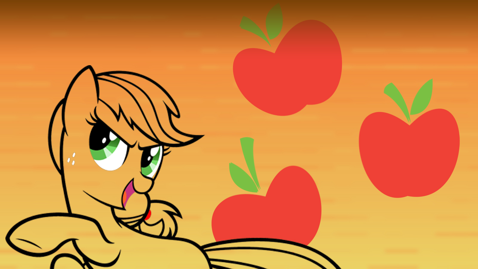 Applejack Wallpaper by Zandaros