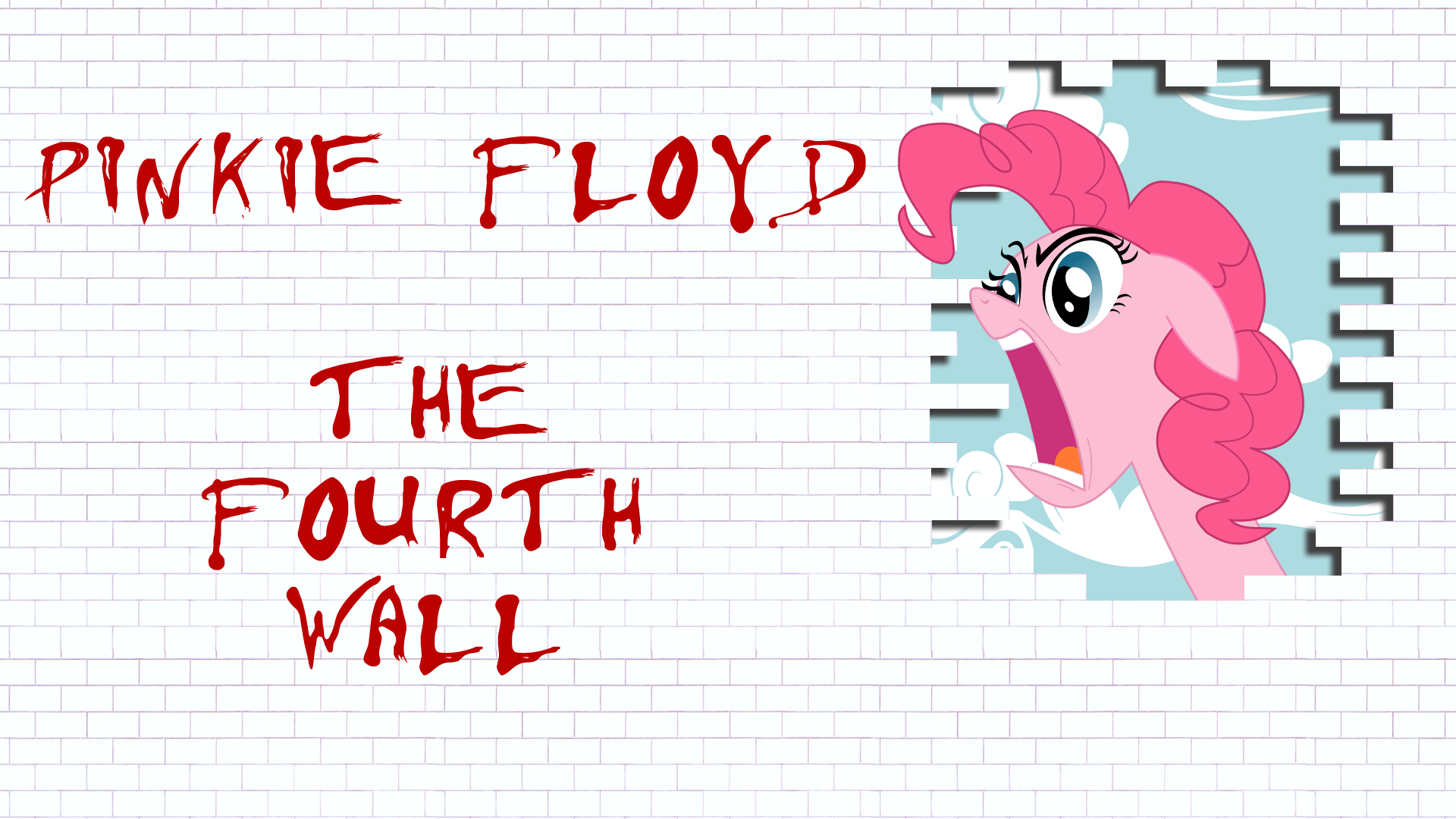 Pinkie Floyd 'The Fourth Wall' Wallpaper by BlueDragonHans, boxdrink and Pangbot