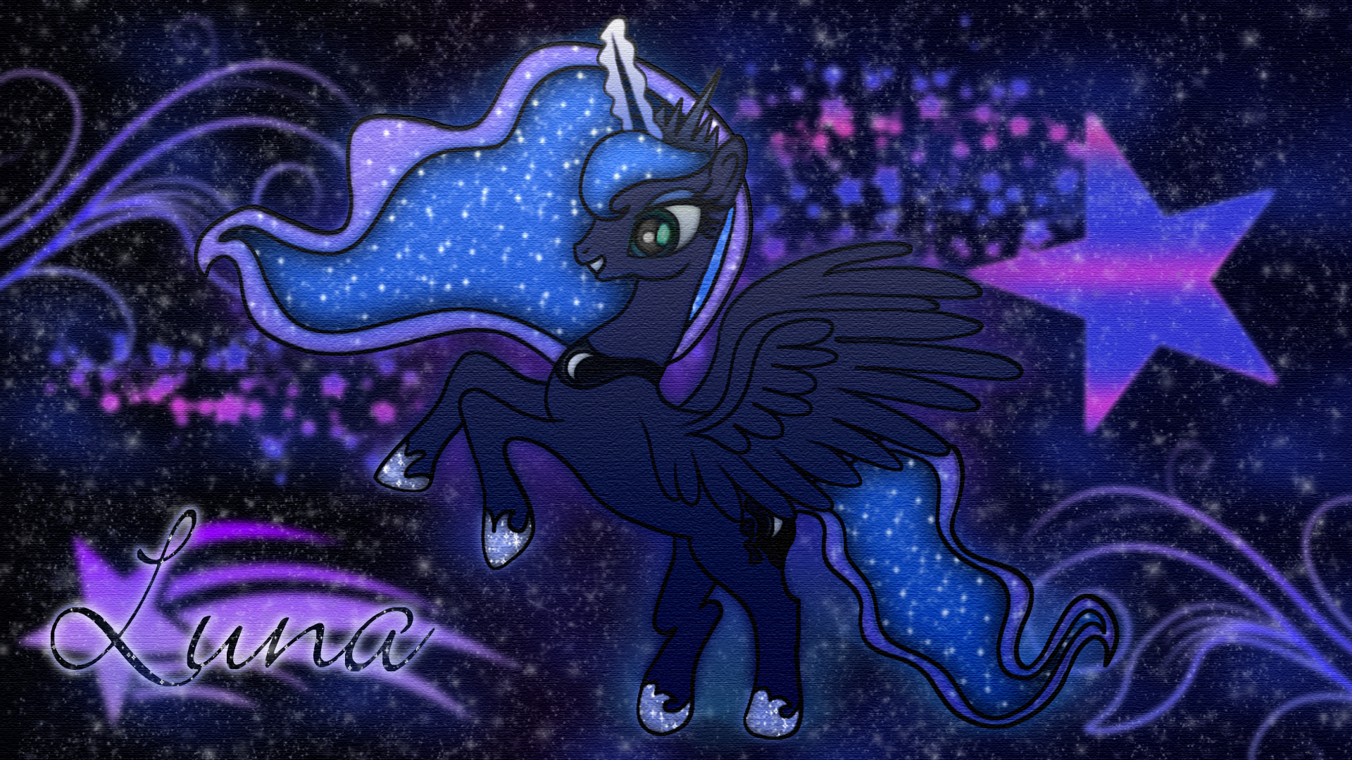 Luna wallpaper #2 by macalaniaa