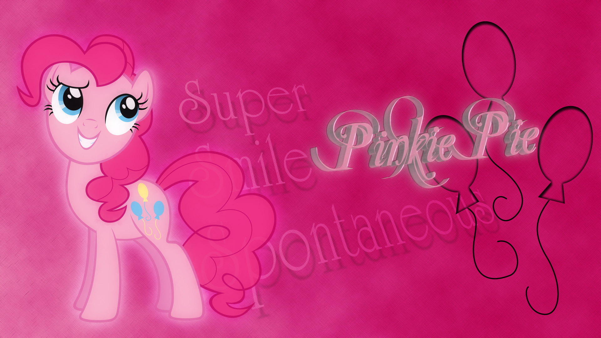 Pinkie Pie - Super Smile Spontaneous by BlackGryph0n, EmbersAtDawn and Trildar
