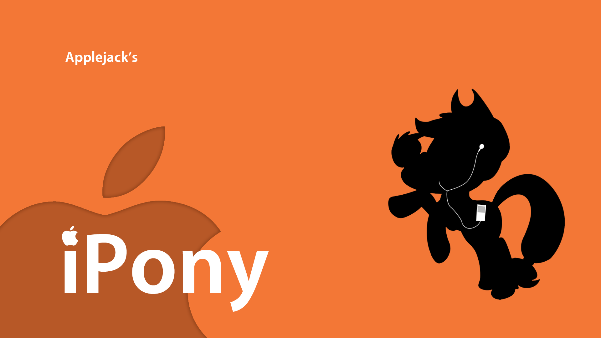 Applejack's iPony by Eniacc