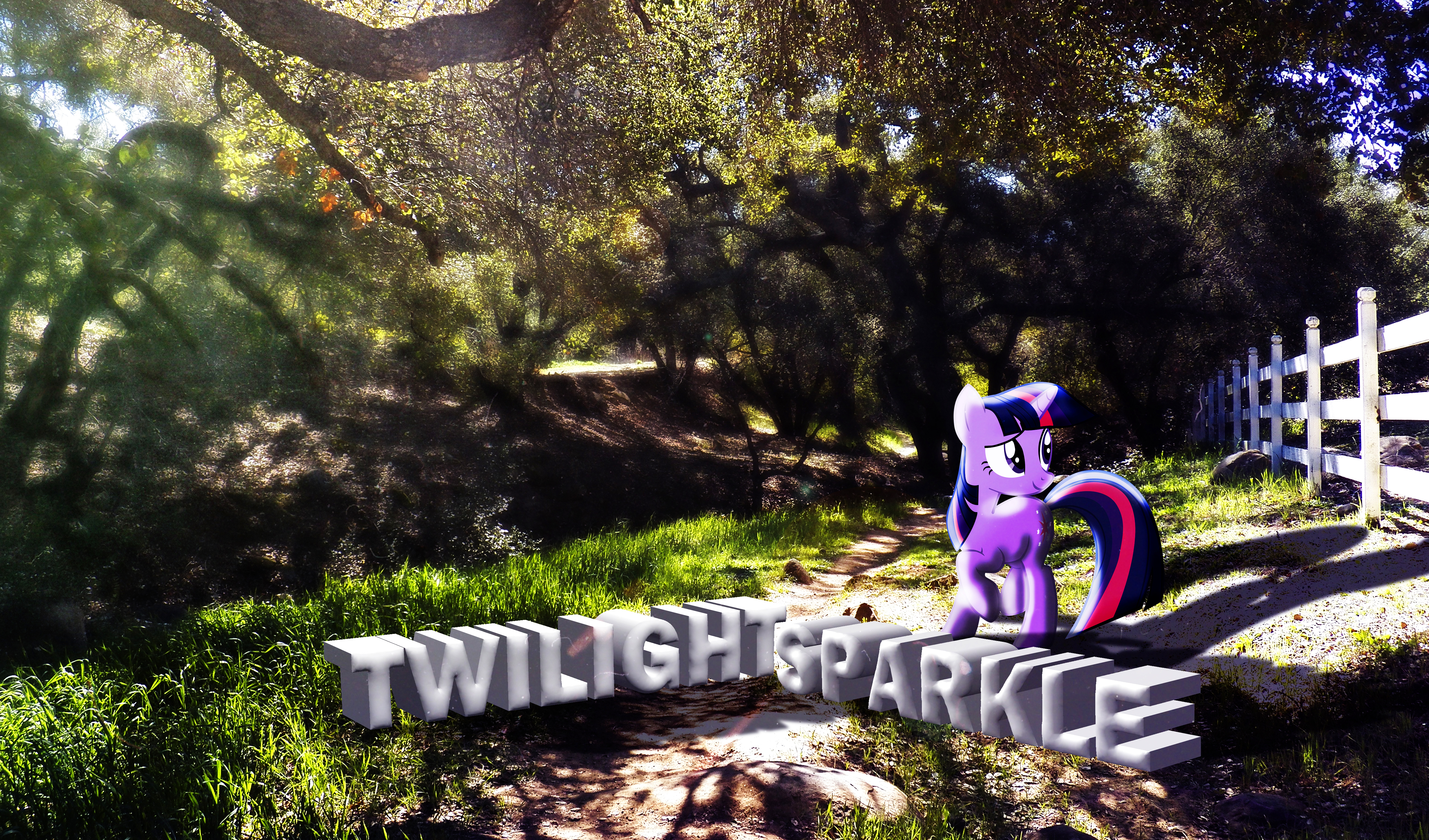 Twilight Sparkle Nature Wallpaper by AncientKale and InternationalTCK